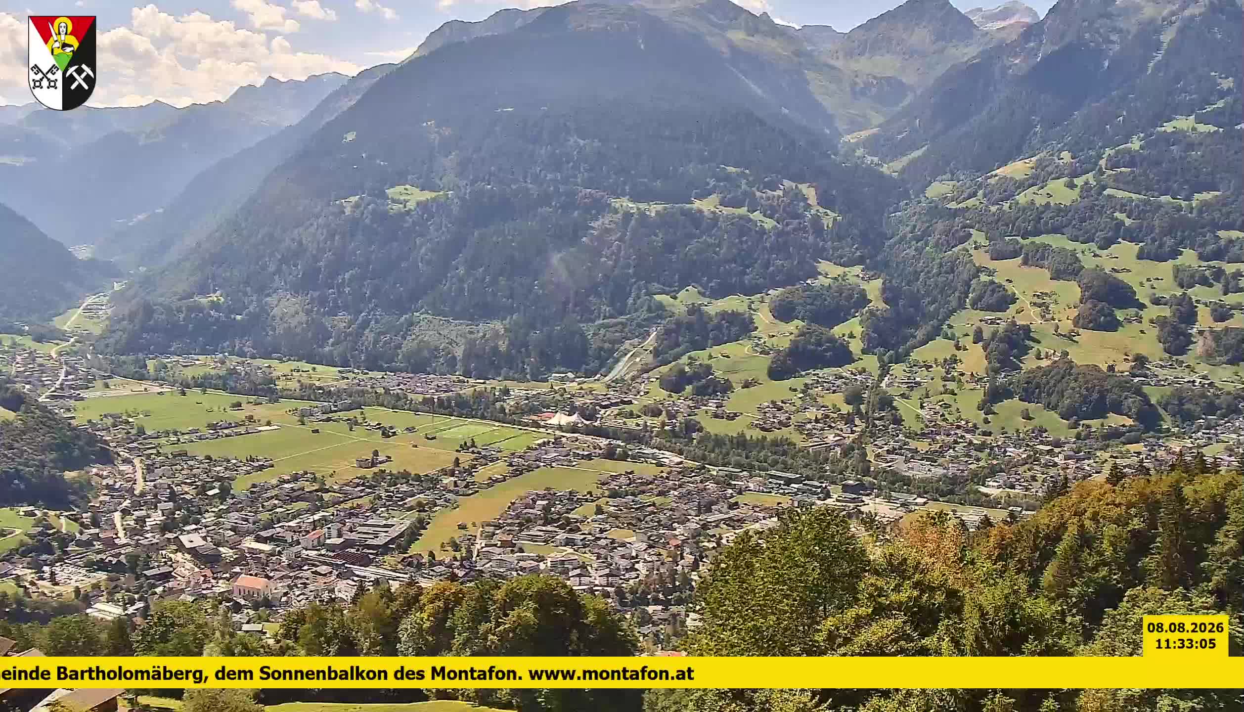 Bartholomäberg | Blick auf Schruns