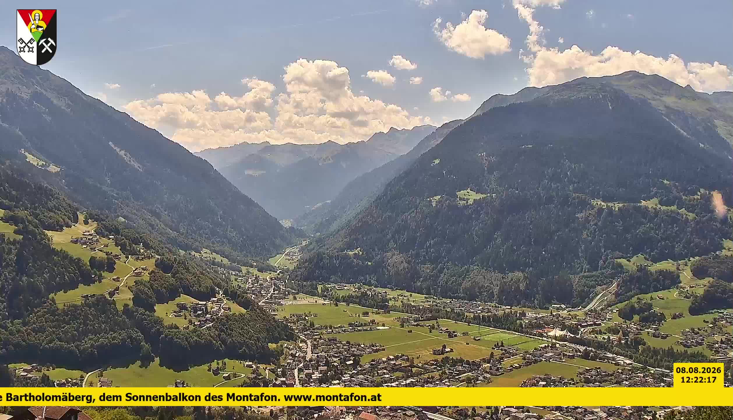 Bartholomäberg | Blick auf Schruns