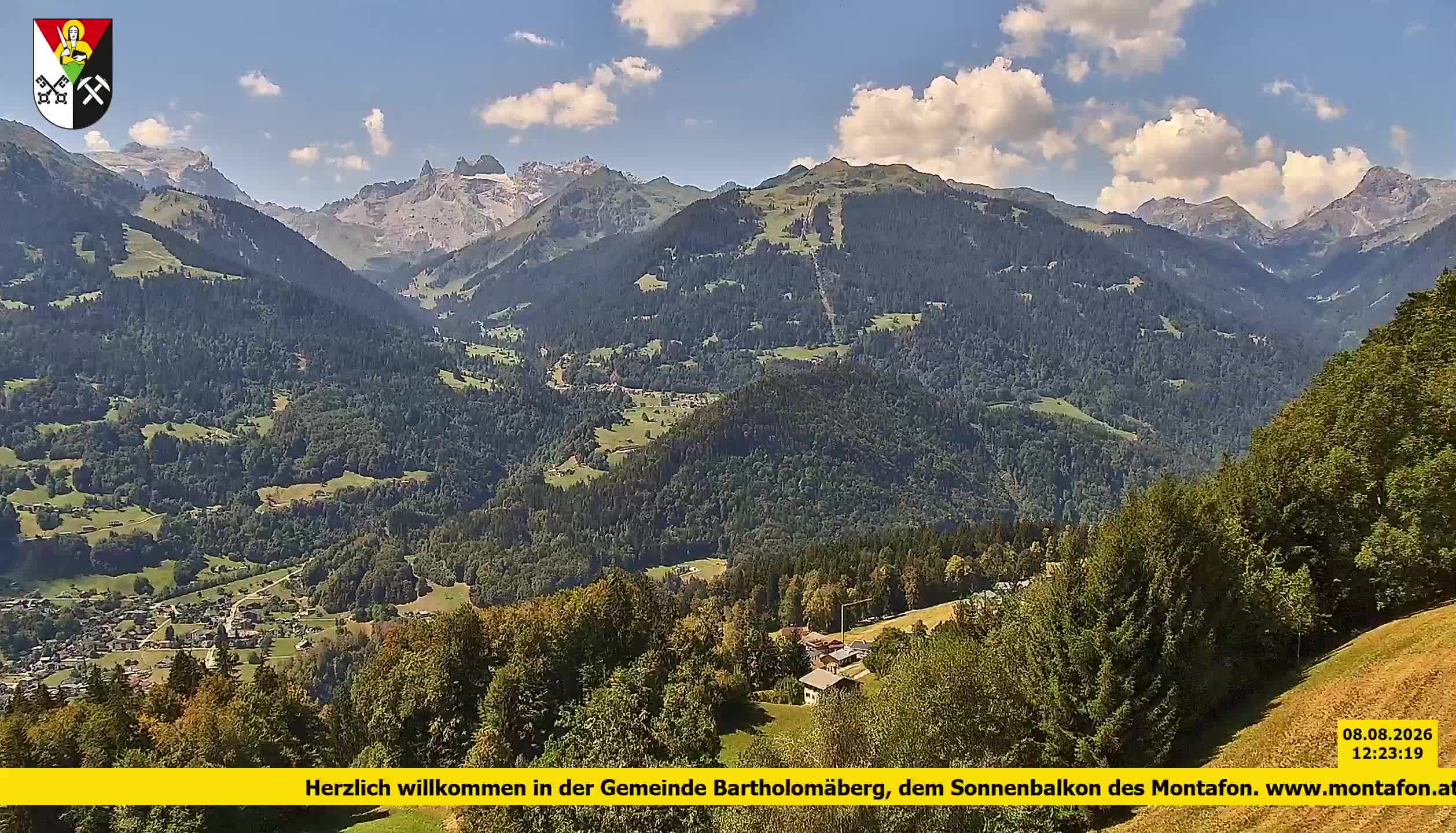 Bartholomäberg | Blick auf Schruns