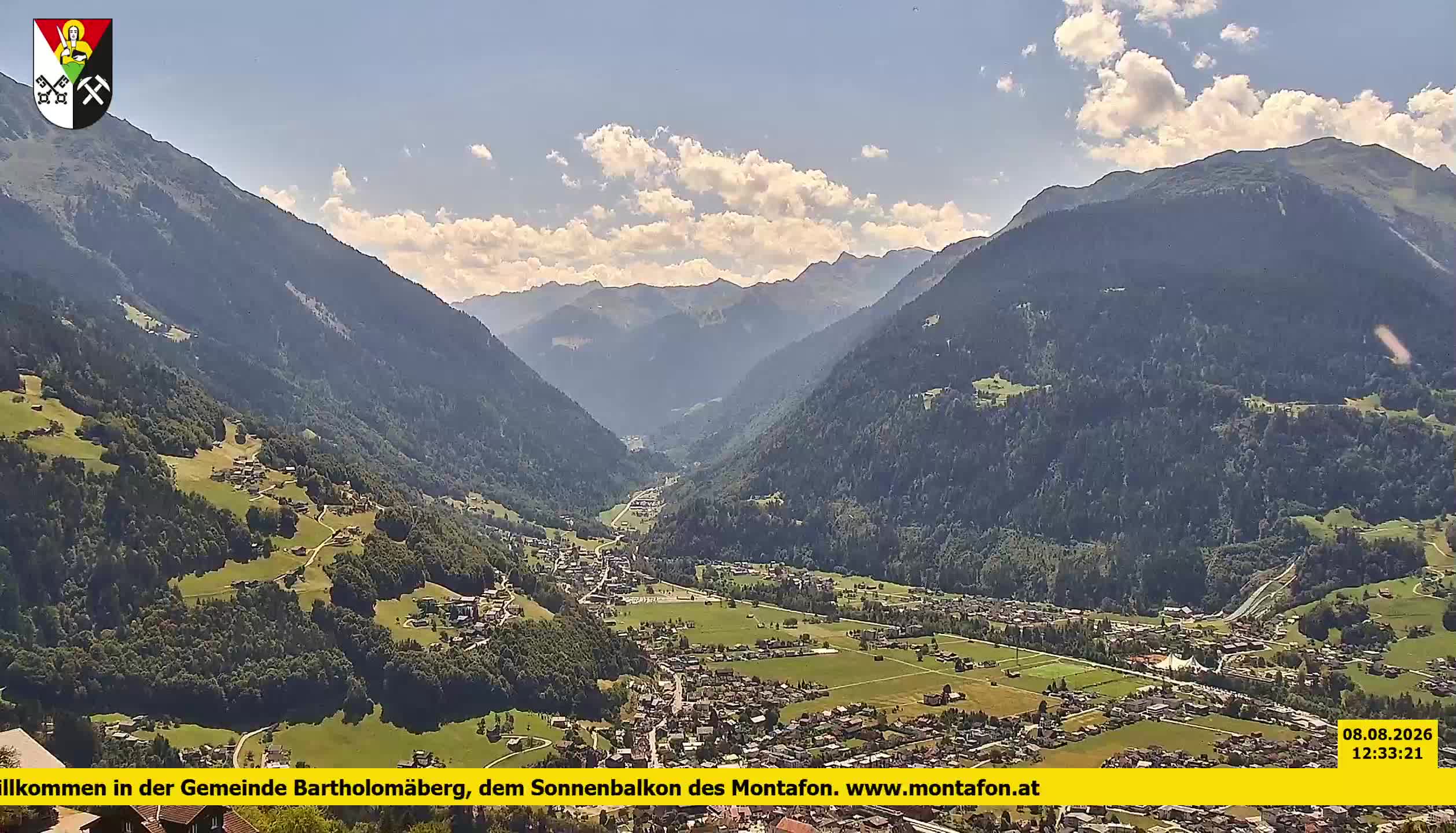 Bartholomäberg | Blick auf Schruns