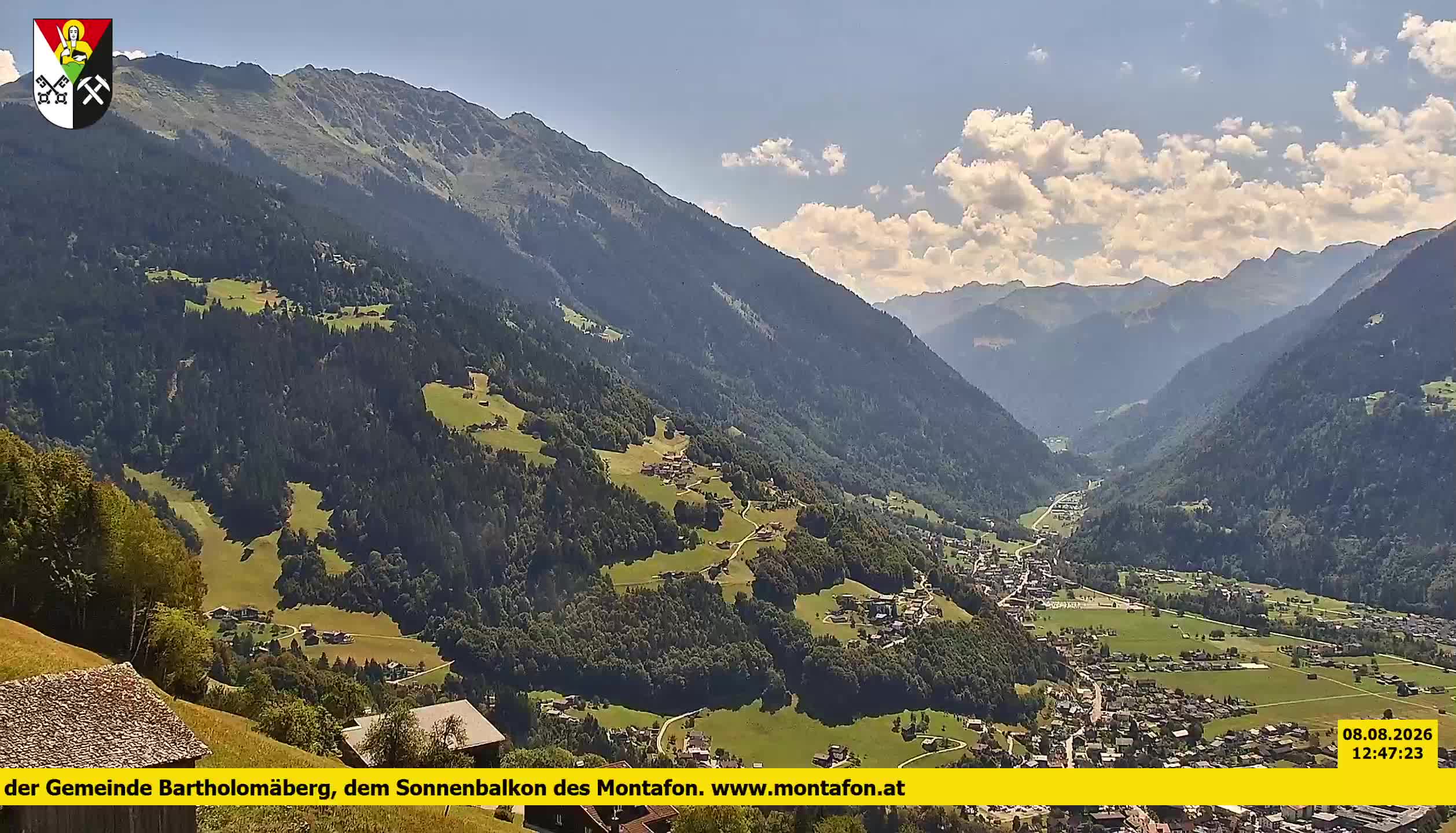 Bartholomäberg | Blick auf Schruns