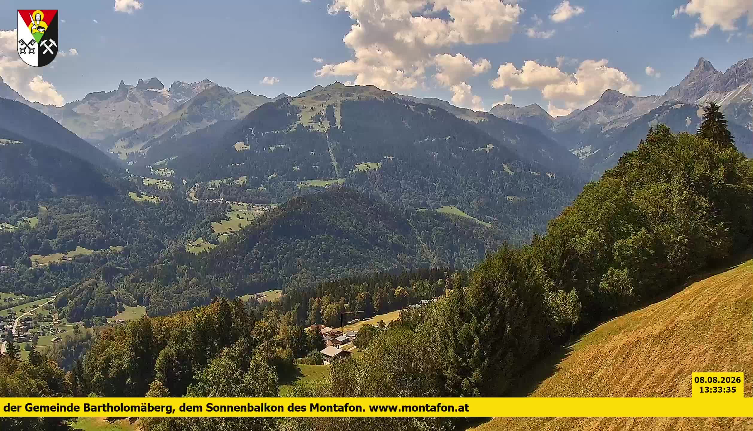 Bartholomäberg | Blick auf Schruns