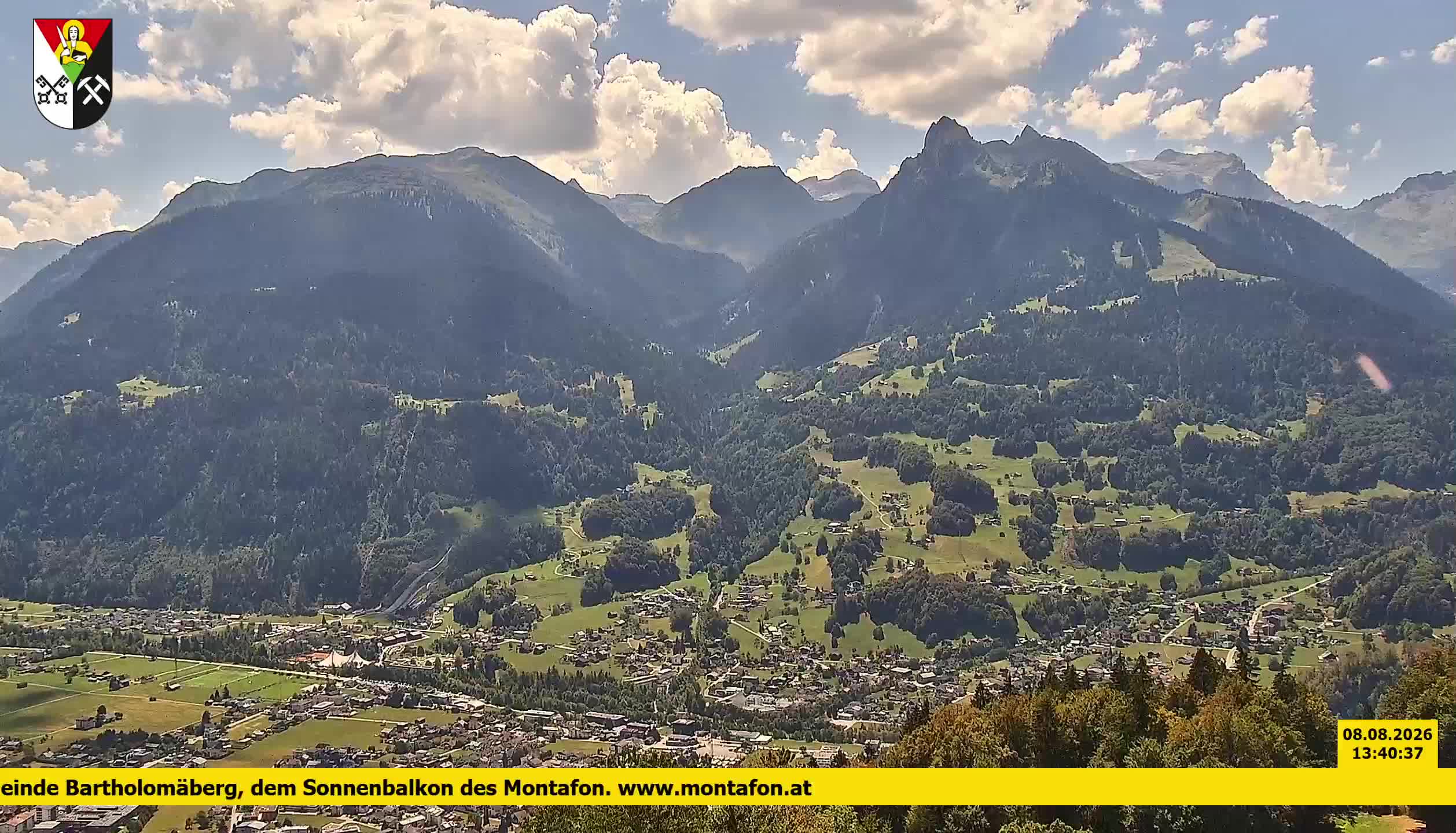 Bartholomäberg | Blick auf Schruns
