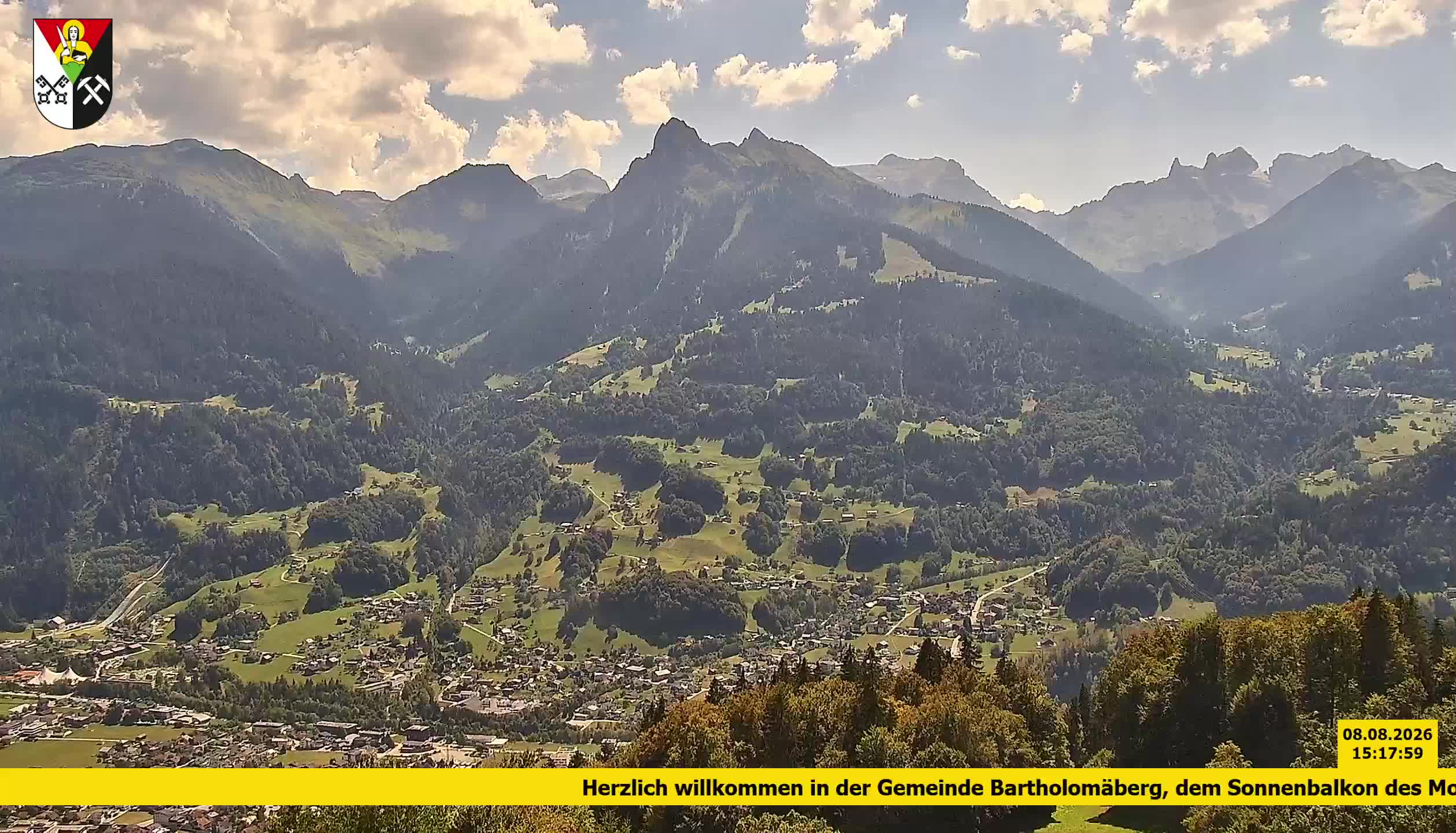 Bartholomäberg | Blick auf Schruns