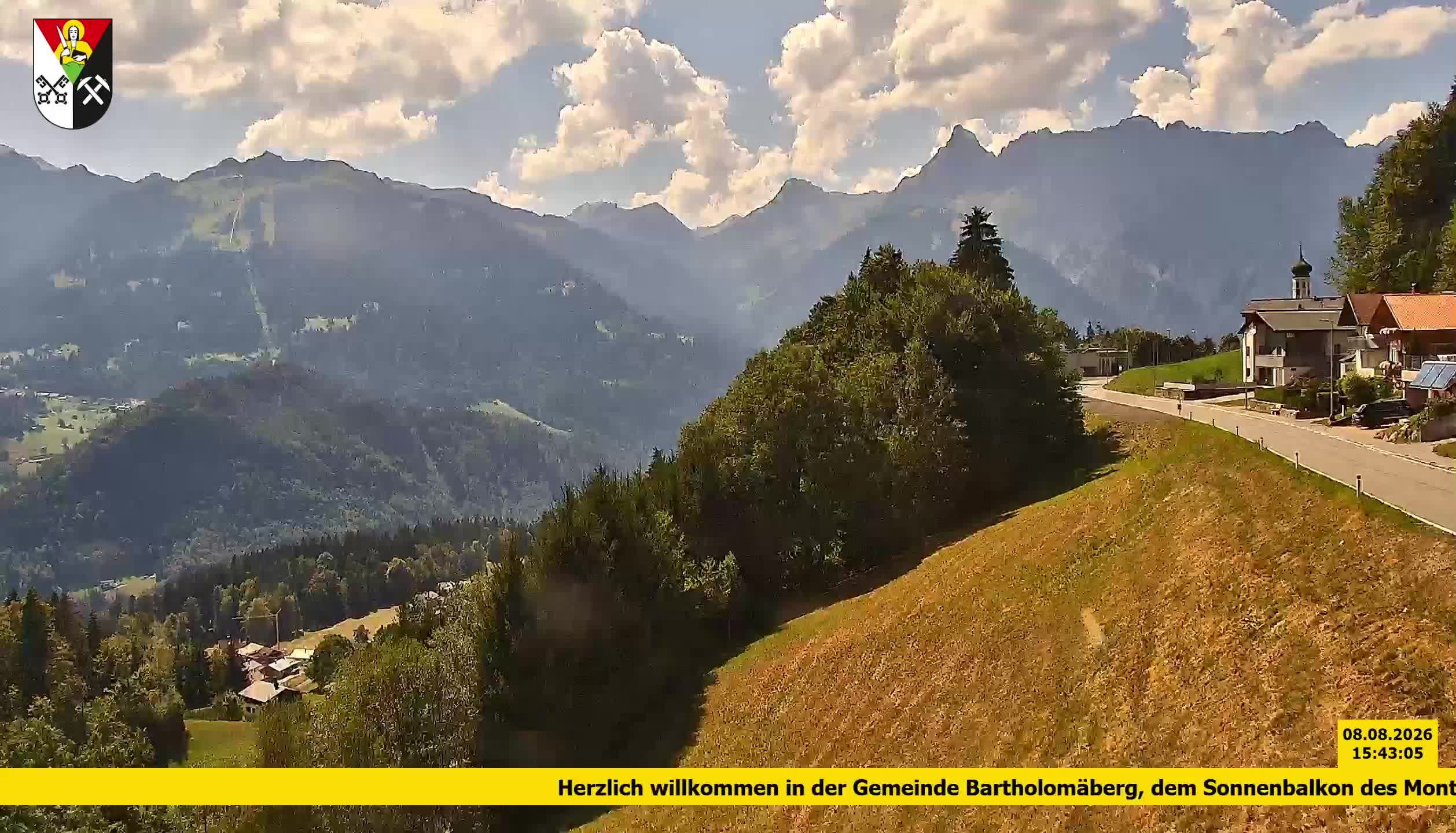 Bartholomäberg | Blick auf Schruns