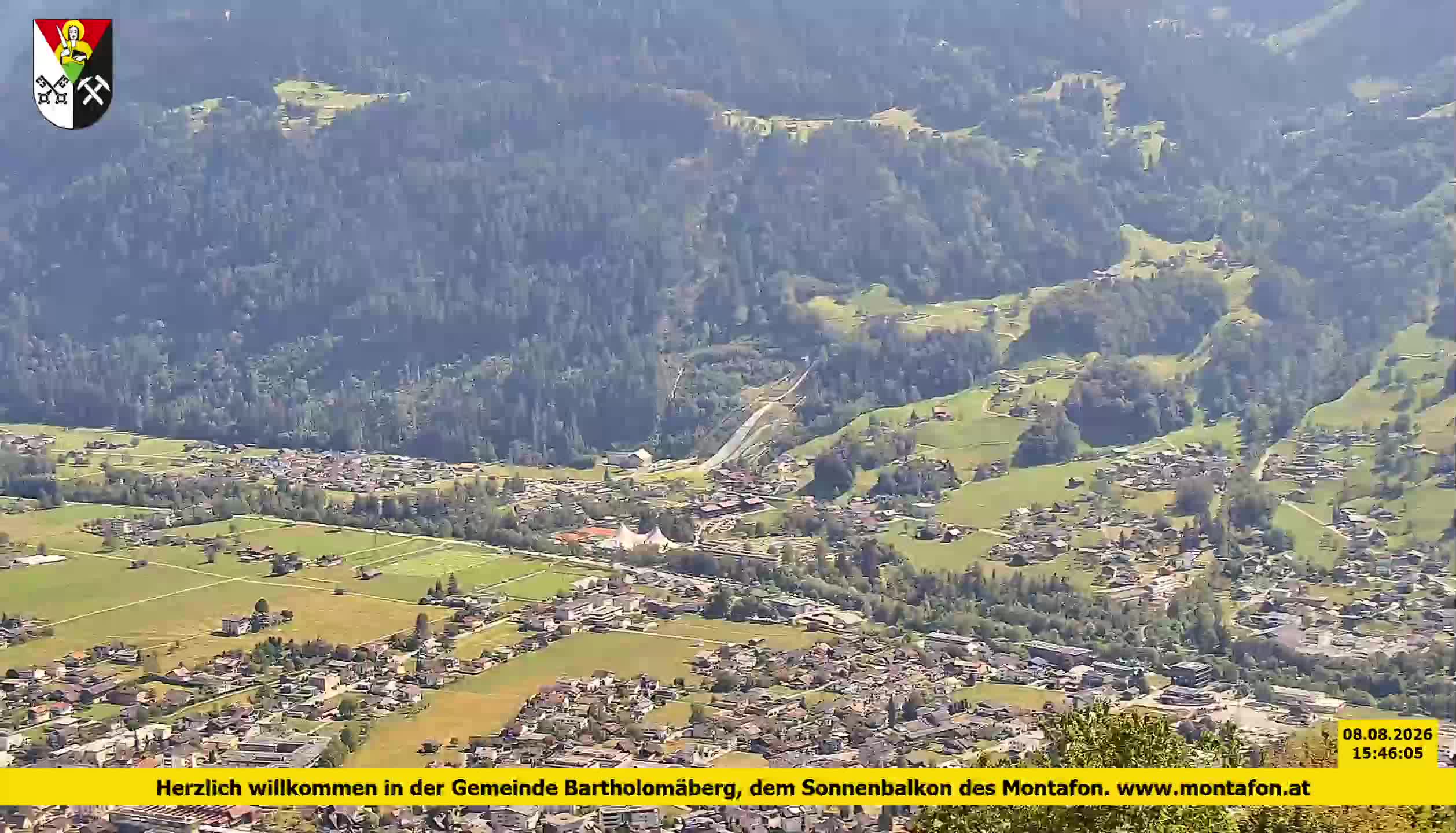 Bartholomäberg | Blick auf Schruns