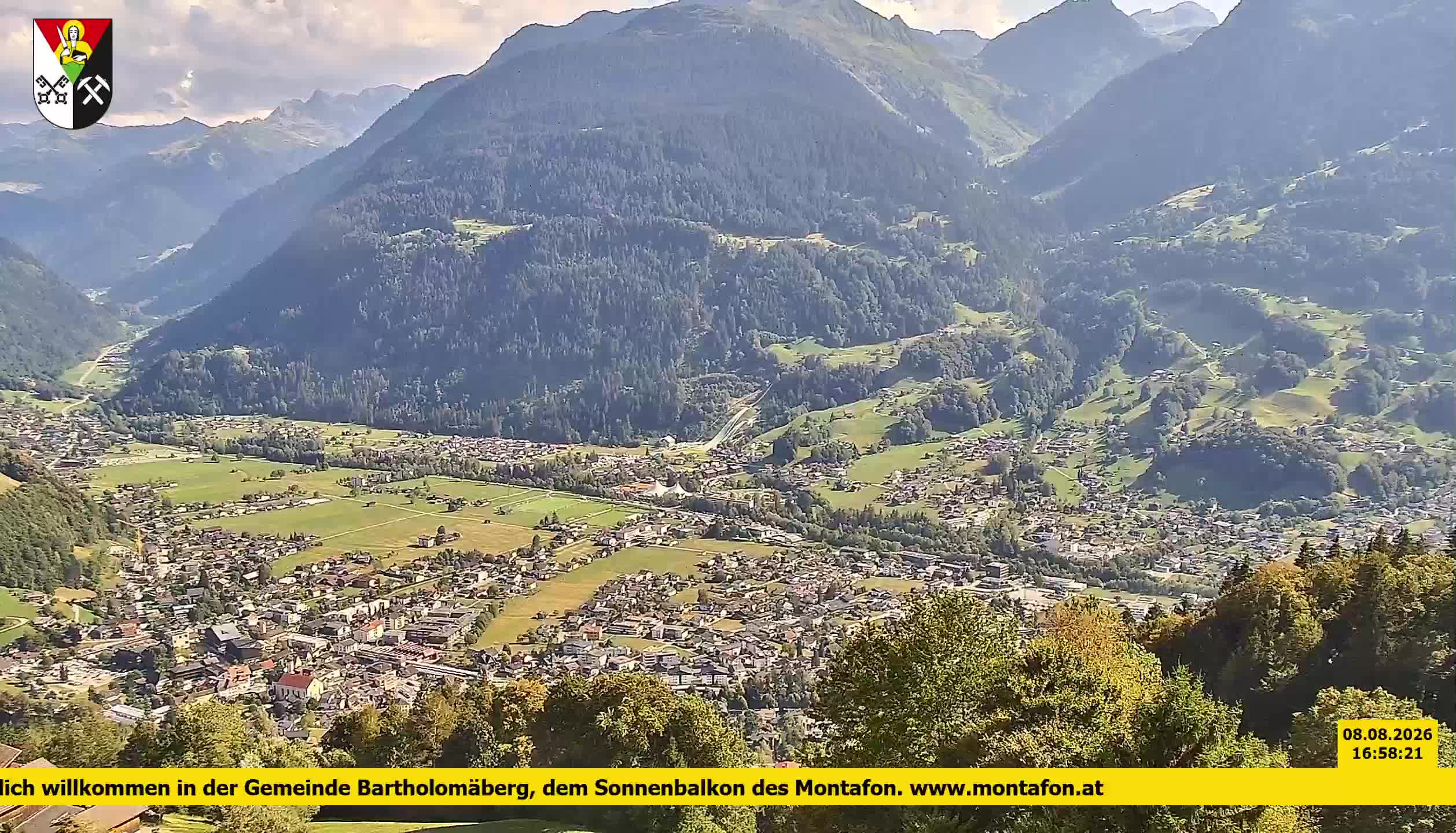 Bartholomäberg | Blick auf Schruns