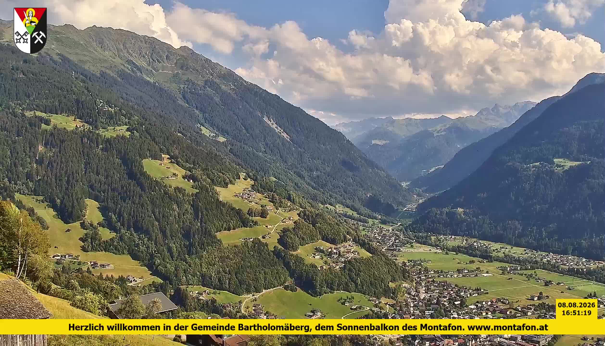 Bartholomäberg | Blick auf Schruns