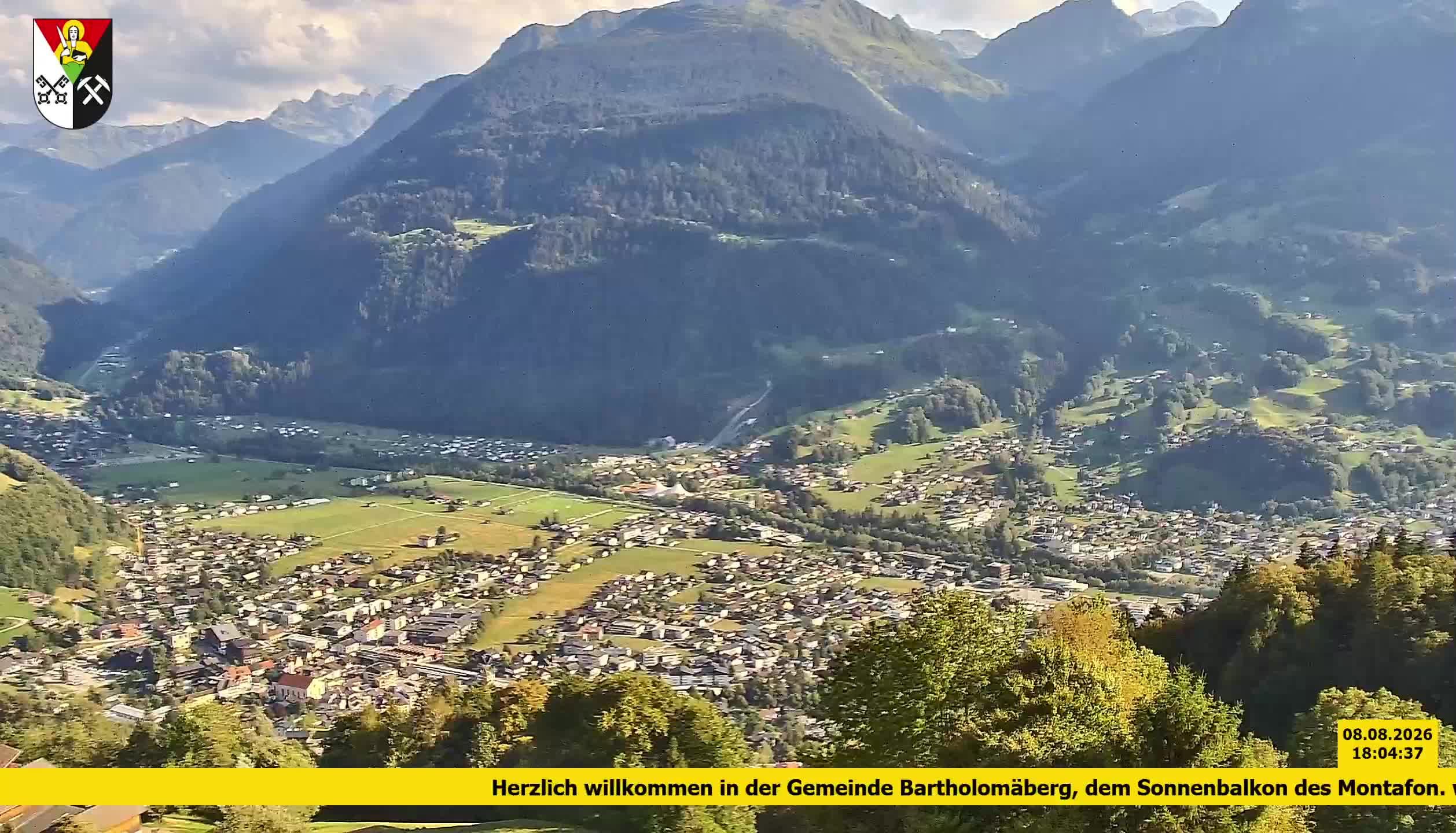 Bartholomäberg | Blick auf Schruns