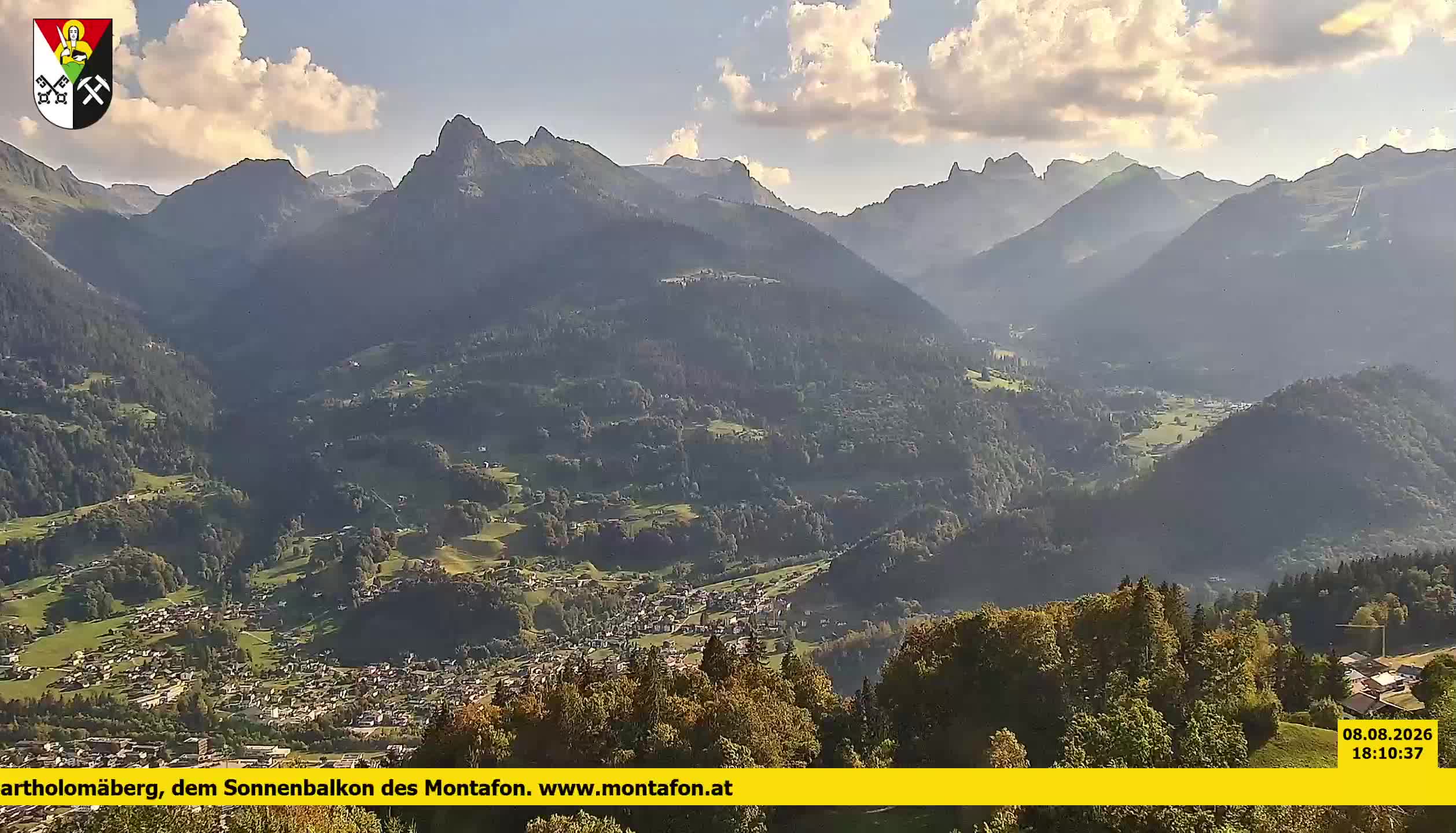 Bartholomäberg | Blick auf Schruns