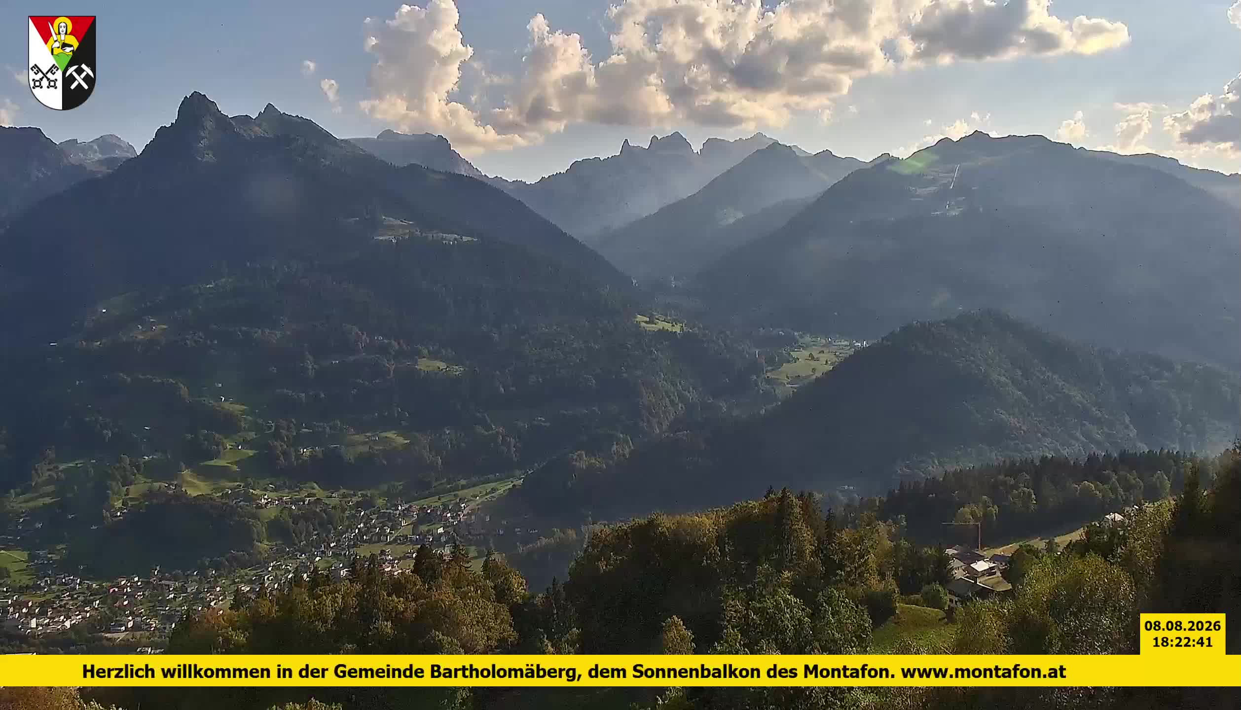 Bartholomäberg | Blick auf Schruns
