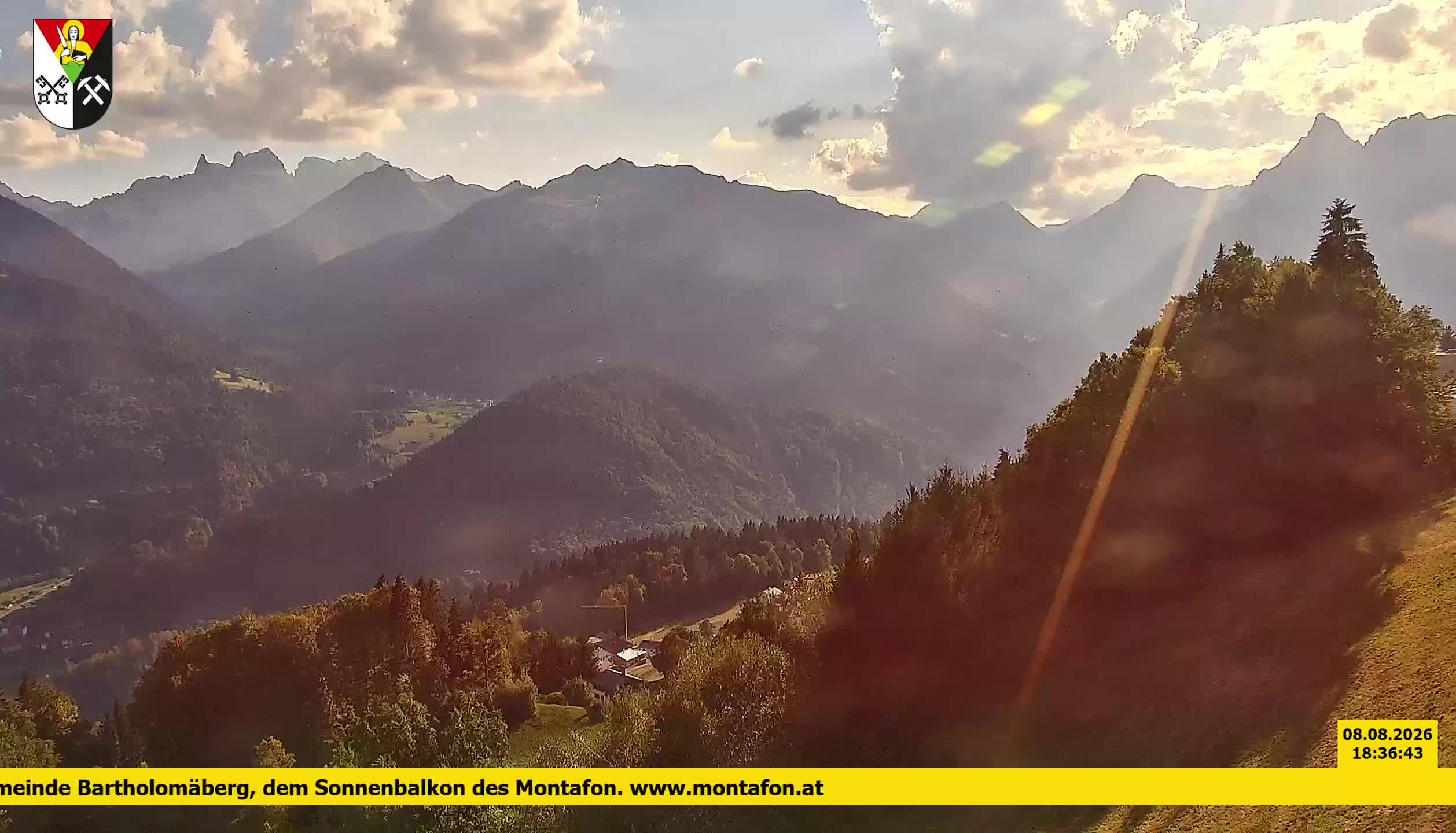 Bartholomäberg | Blick auf Schruns