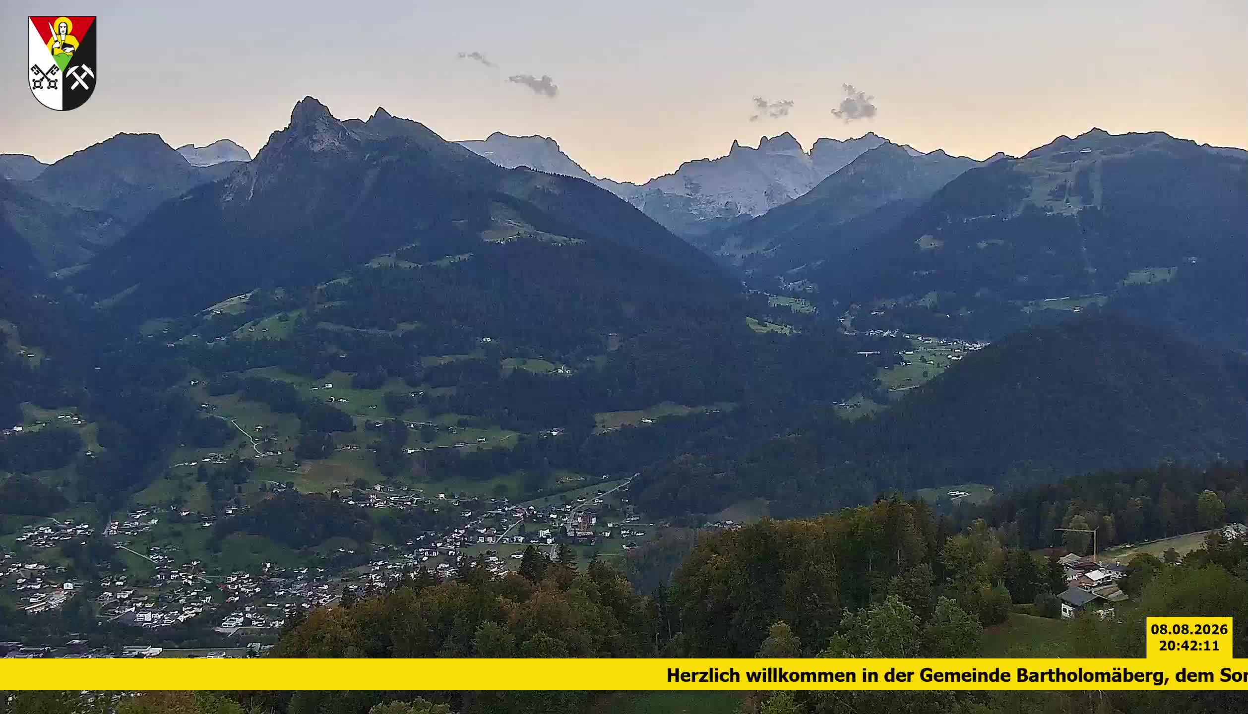 Bartholomäberg | Blick auf Schruns
