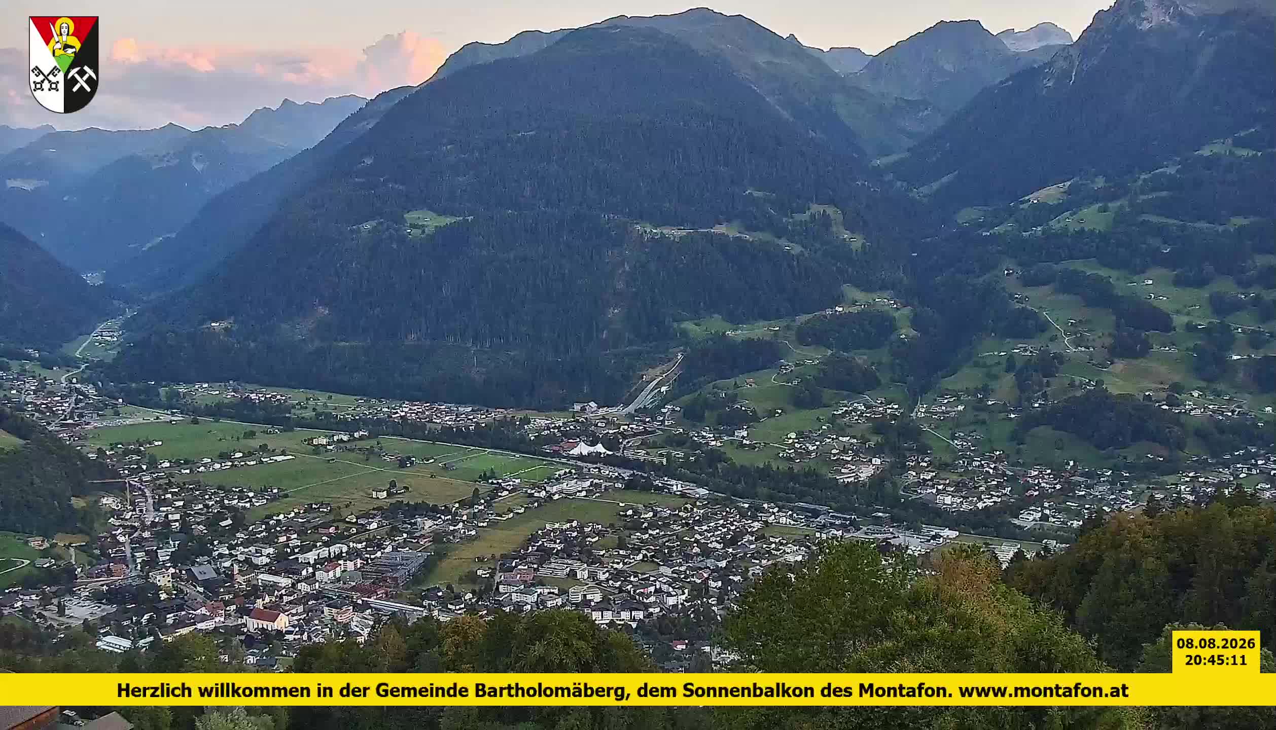 Bartholomäberg | Blick auf Schruns