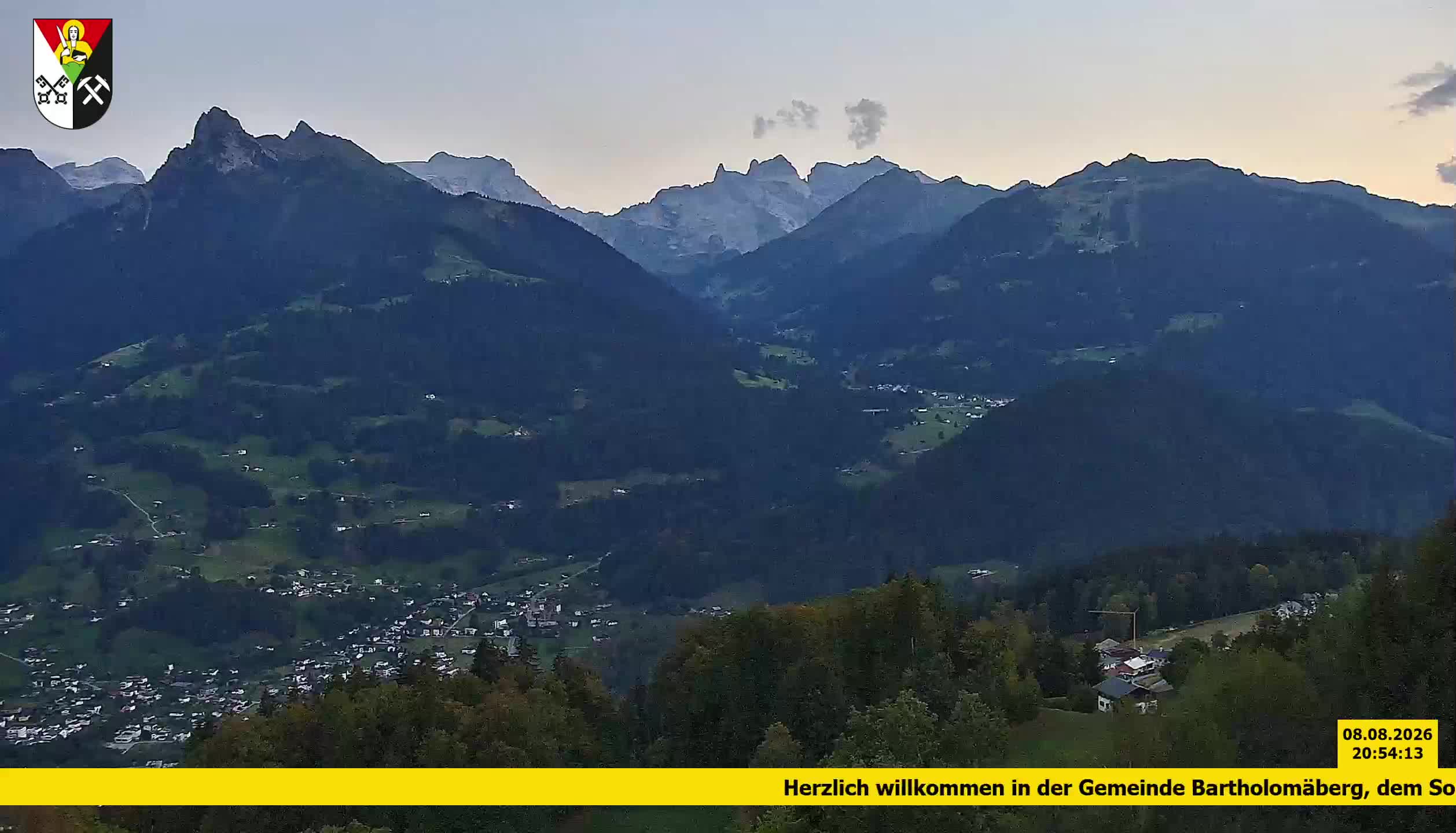 Bartholomäberg | Blick auf Schruns