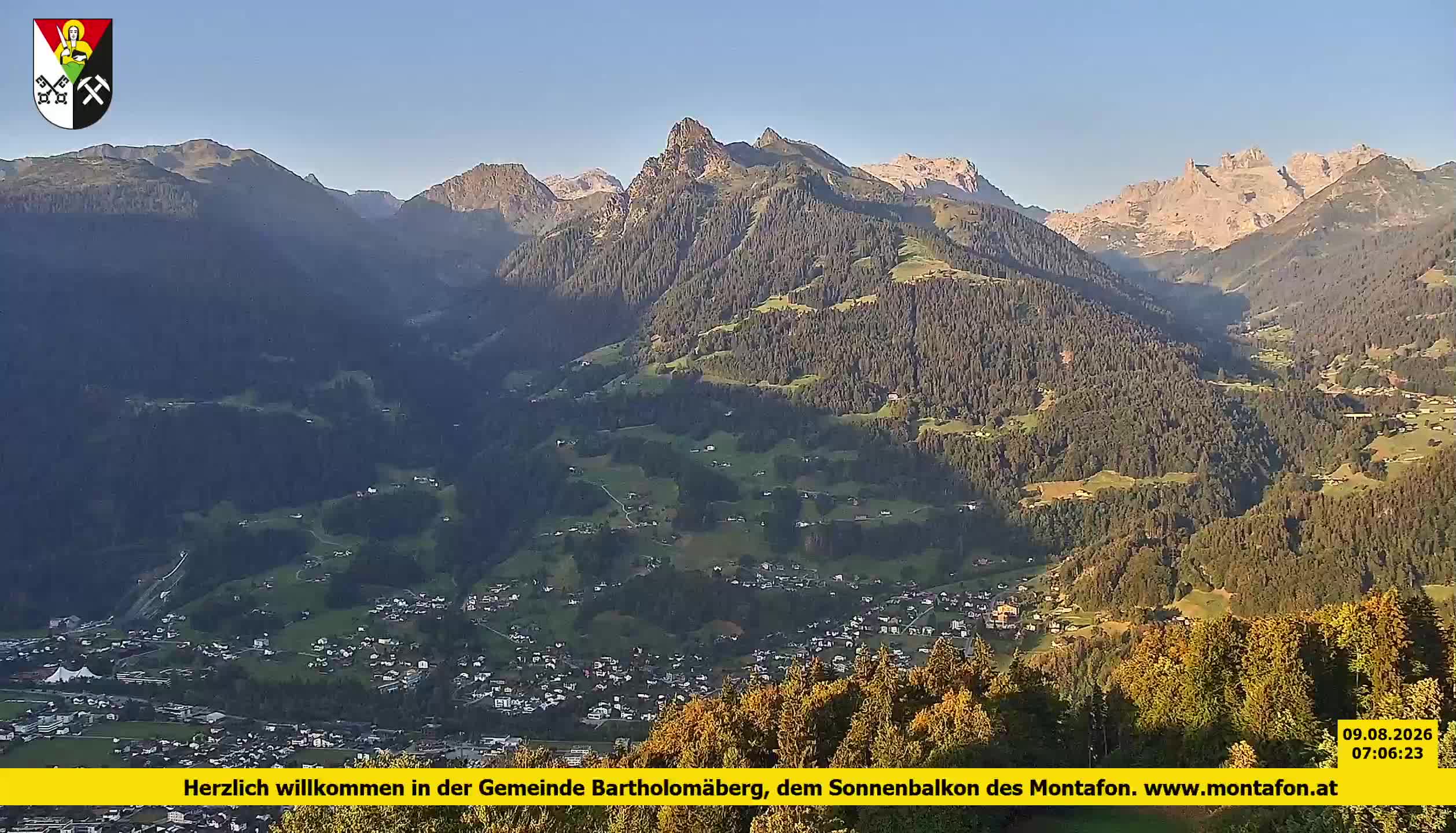 Bartholomäberg | Blick auf Schruns