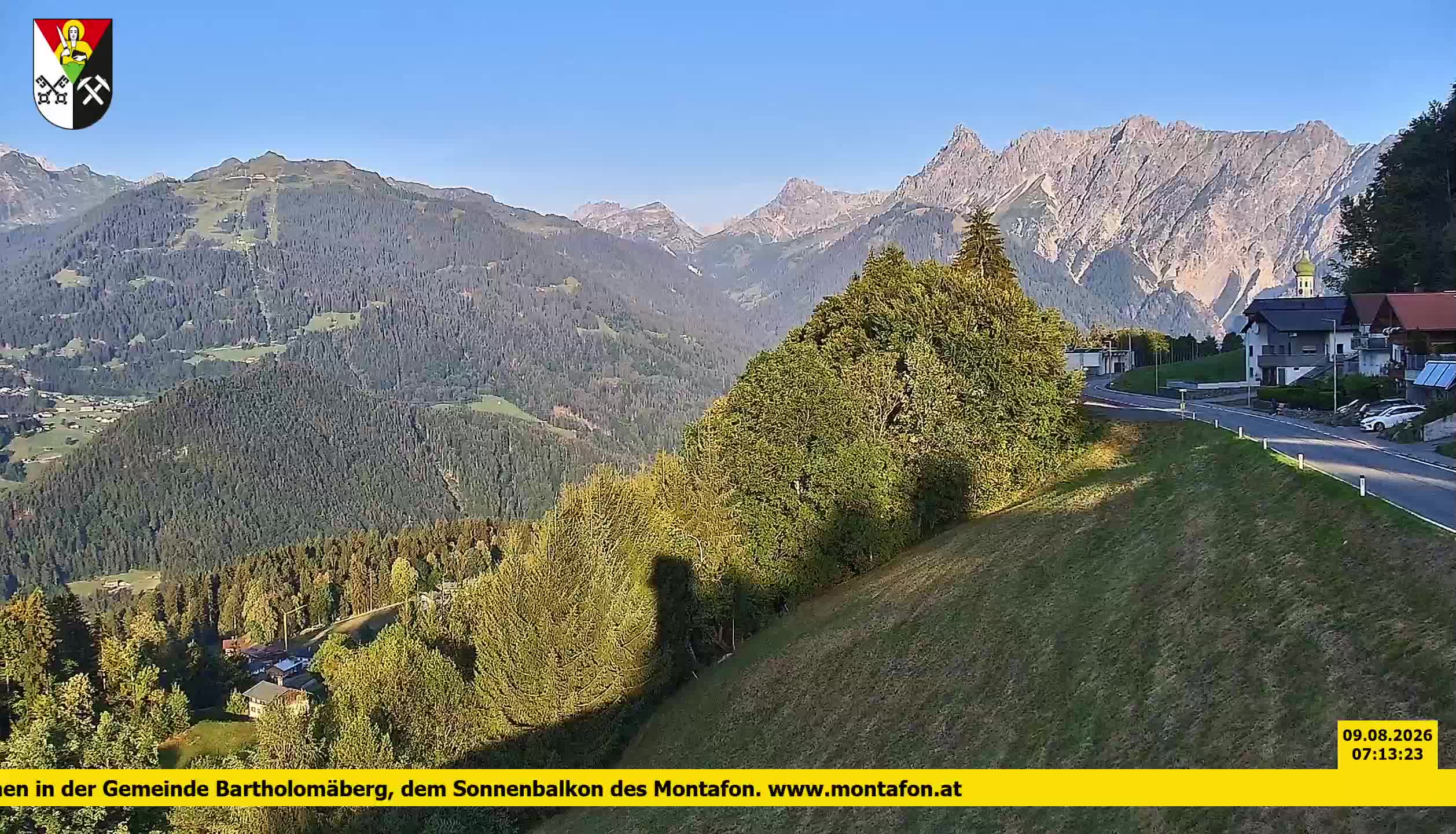 Bartholomäberg | Blick auf Schruns