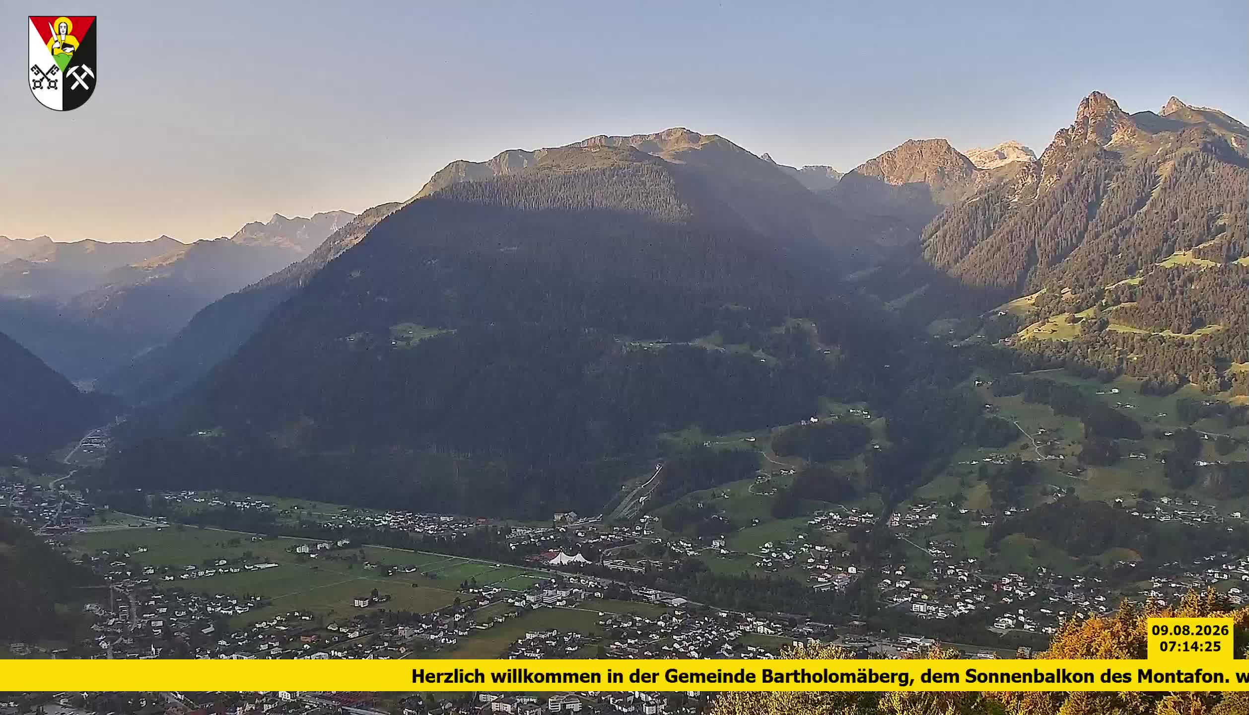 Bartholomäberg | Blick auf Schruns