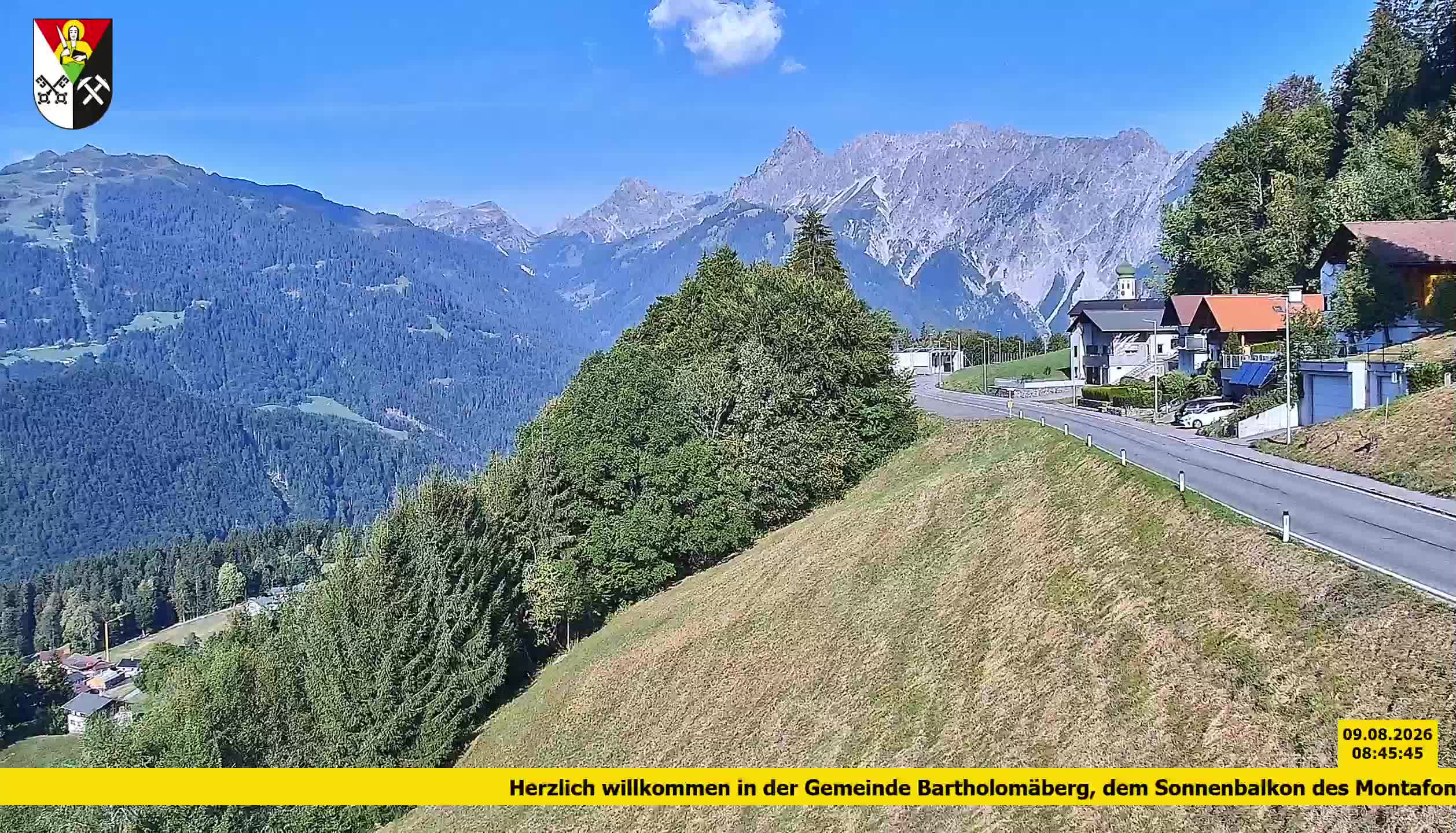 Bartholomäberg | Blick auf Schruns