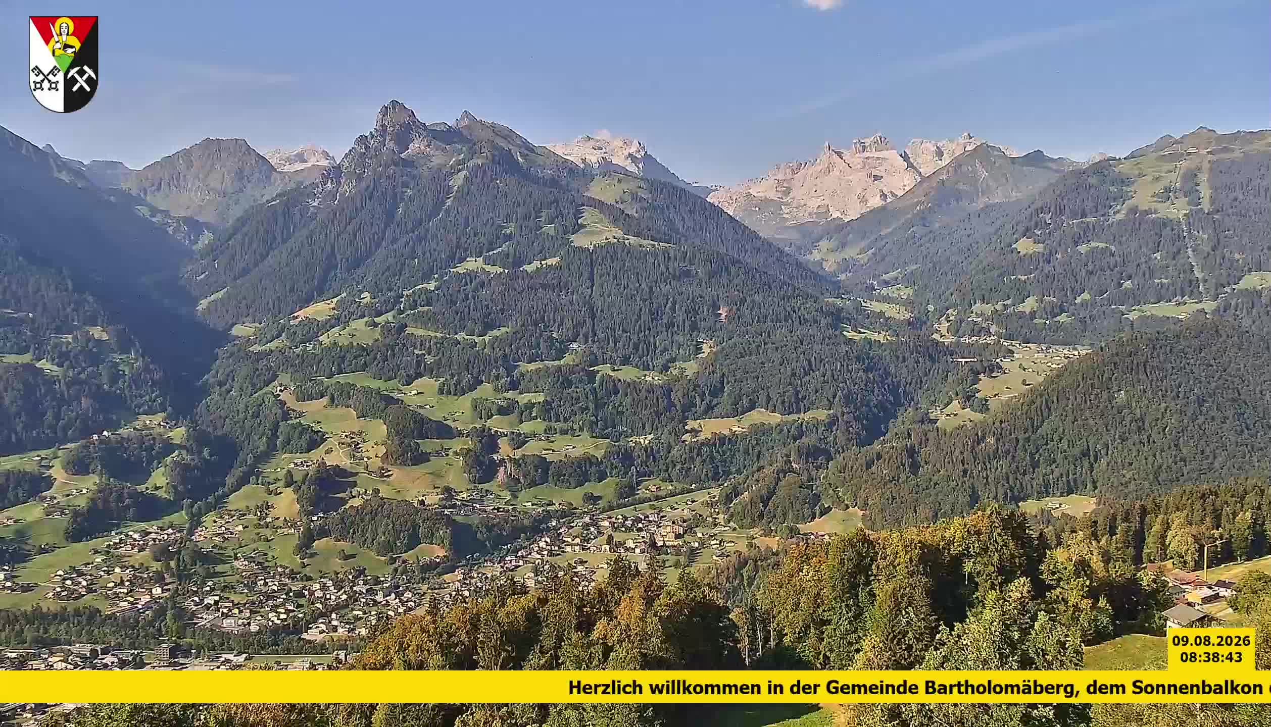 Bartholomäberg | Blick auf Schruns
