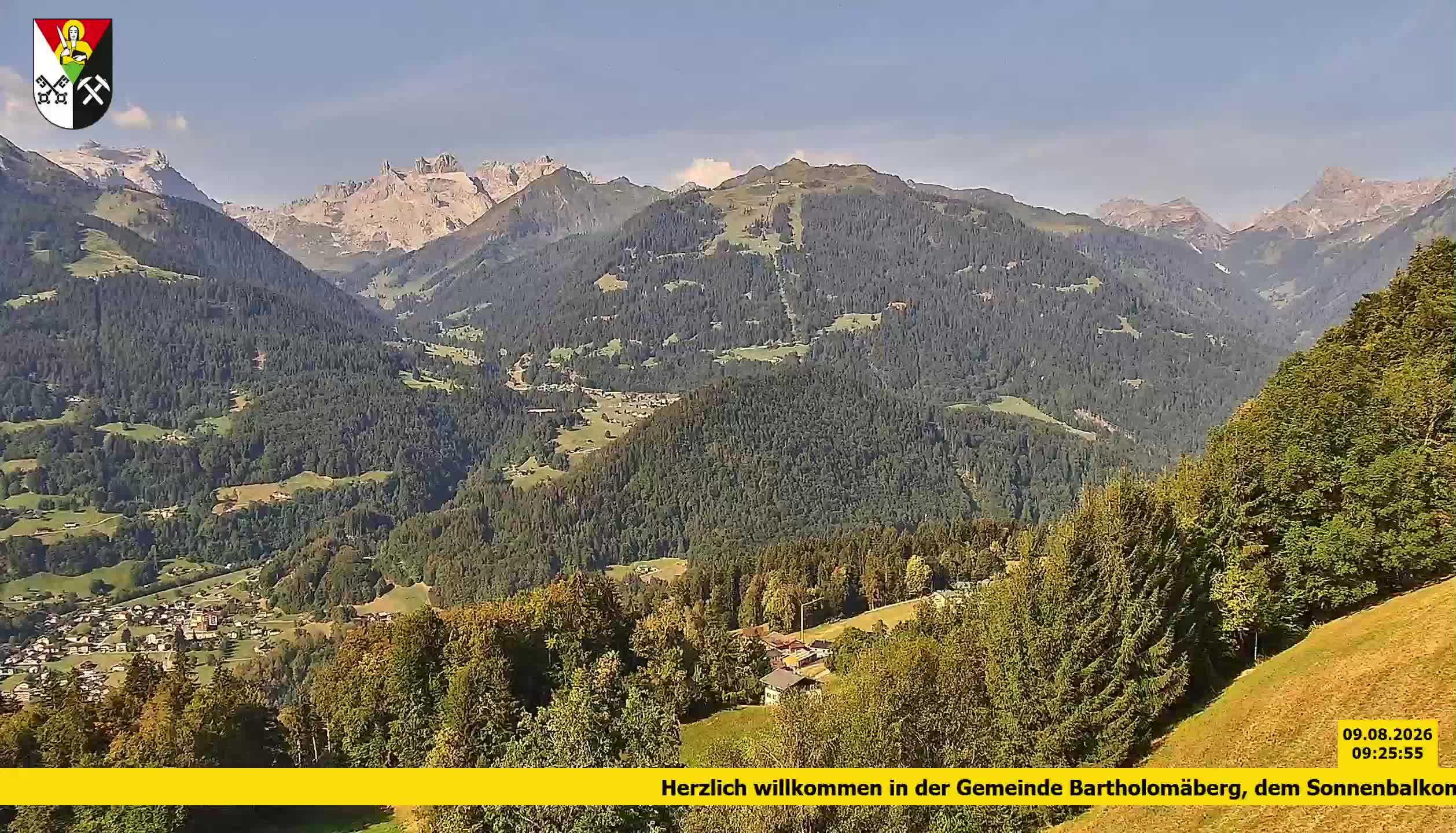 Bartholomäberg | Blick auf Schruns
