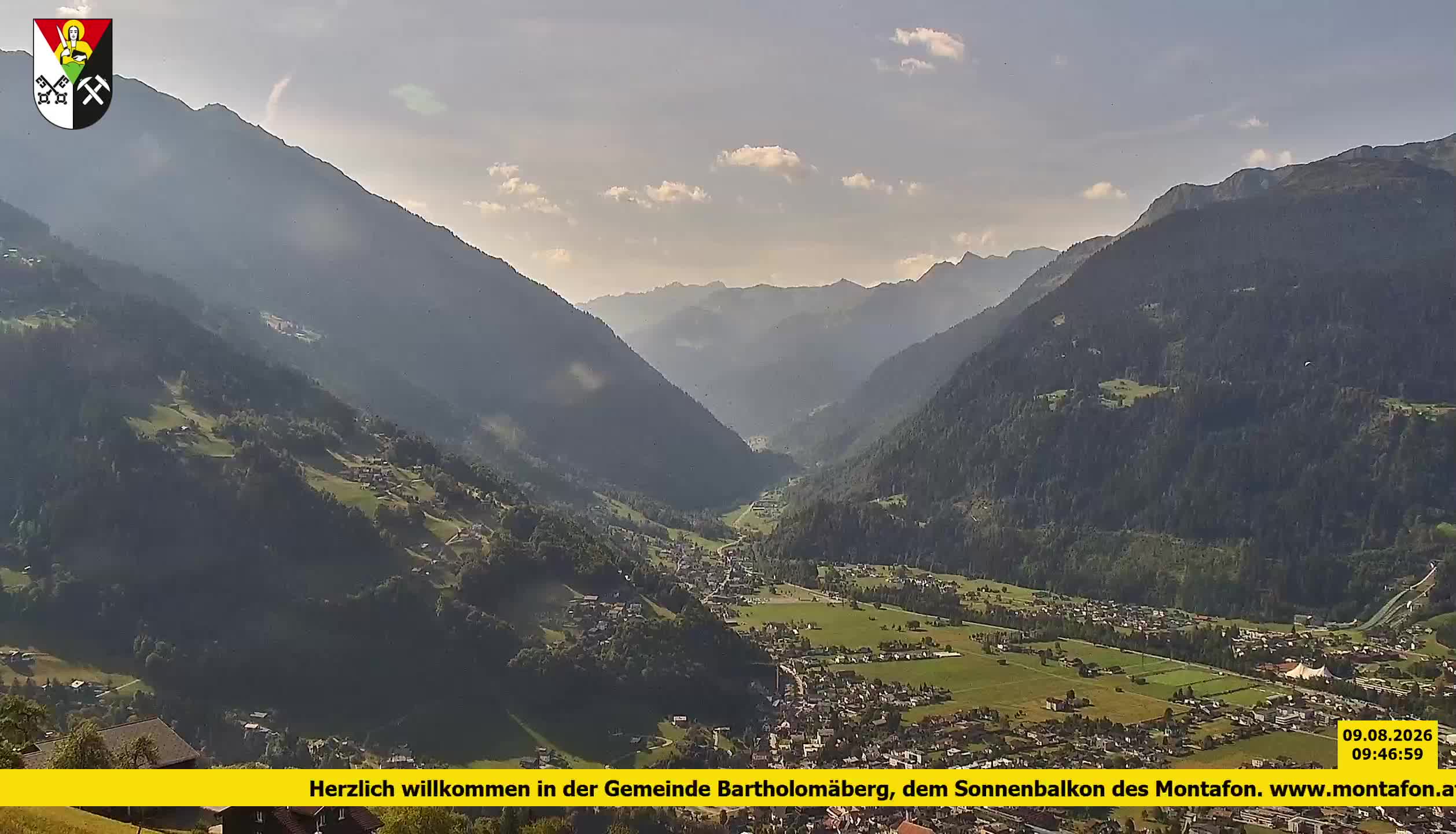 Bartholomäberg | Blick auf Schruns