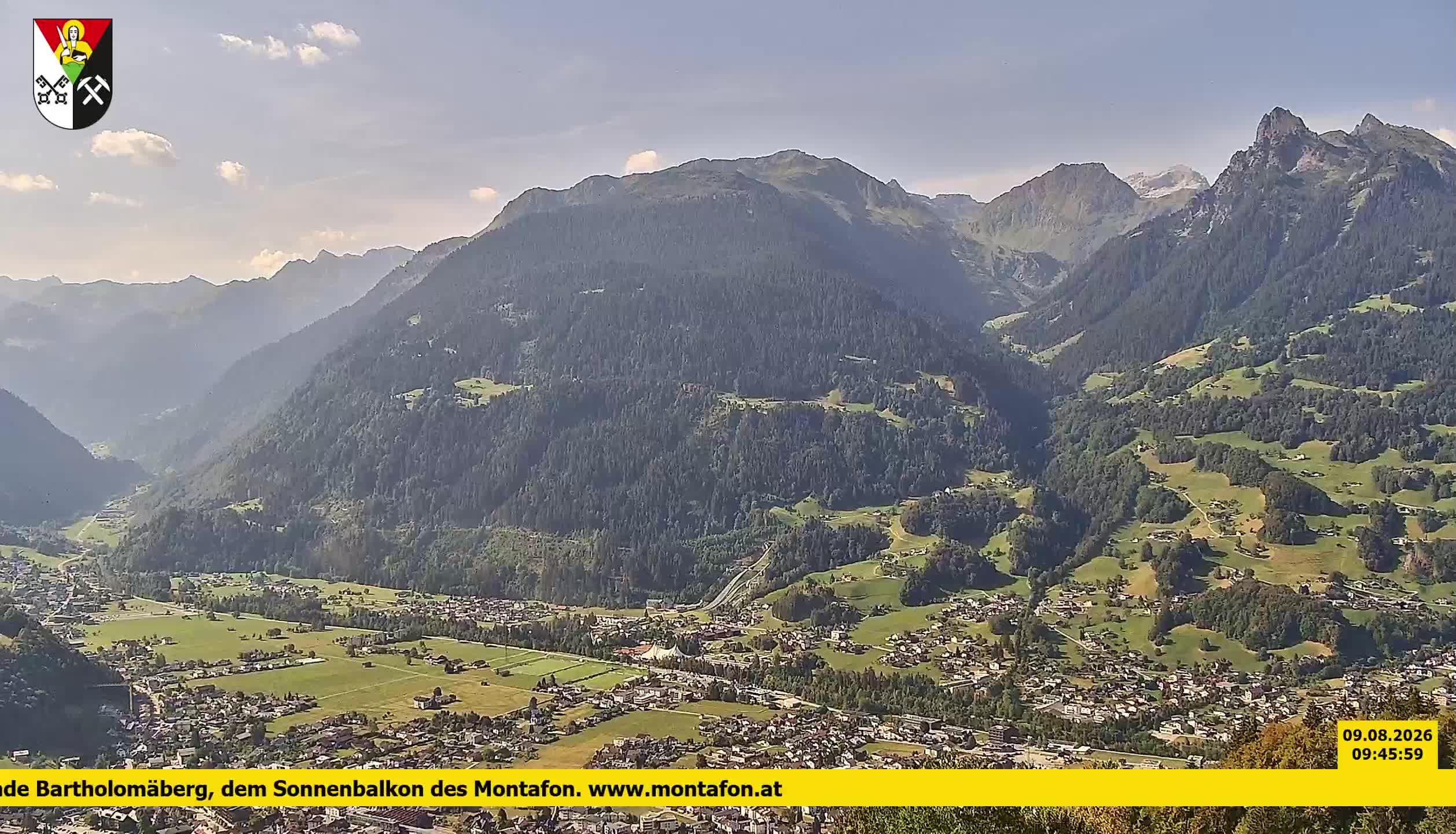 Bartholomäberg | Blick auf Schruns