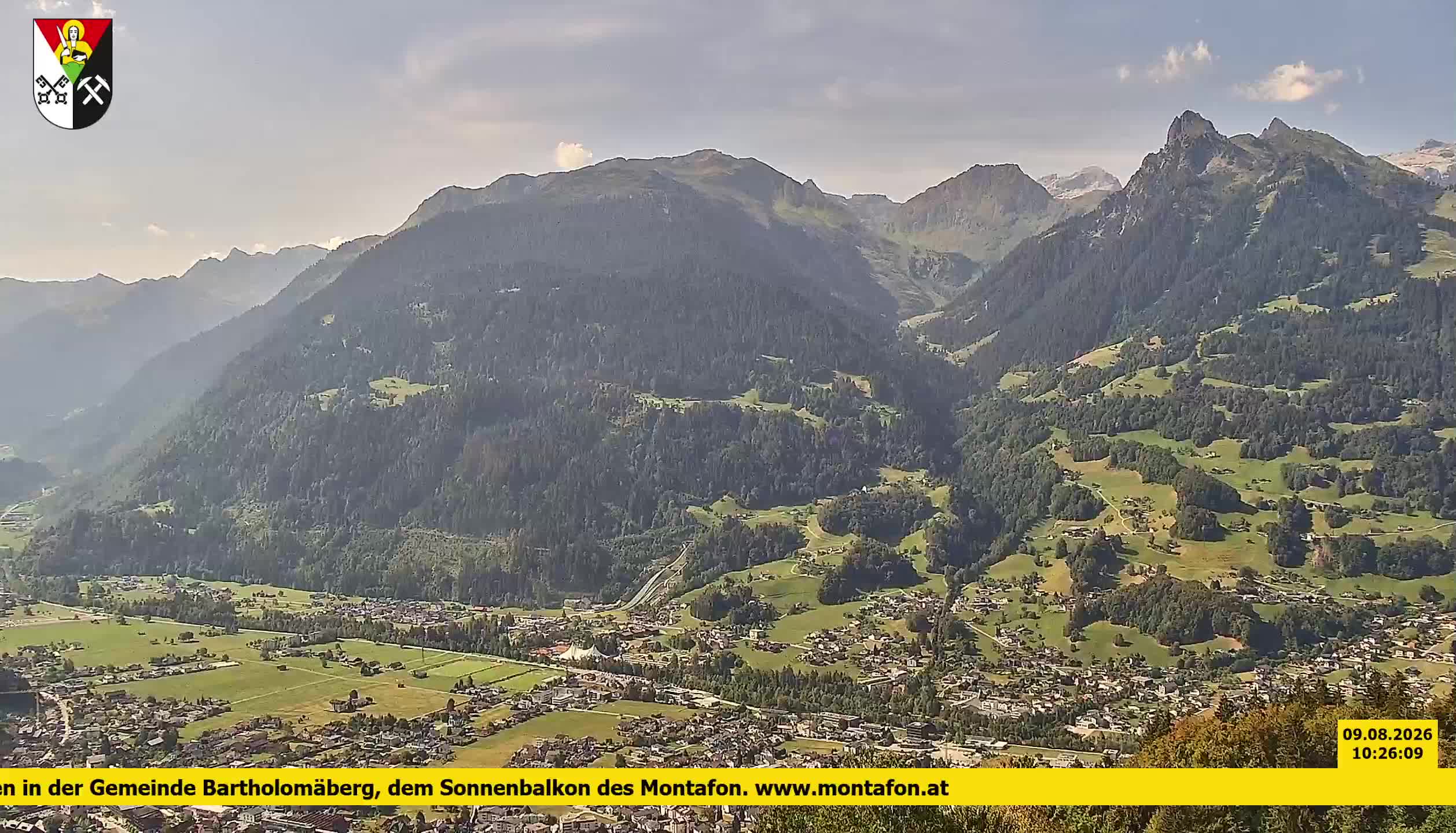 Bartholomäberg | Blick auf Schruns