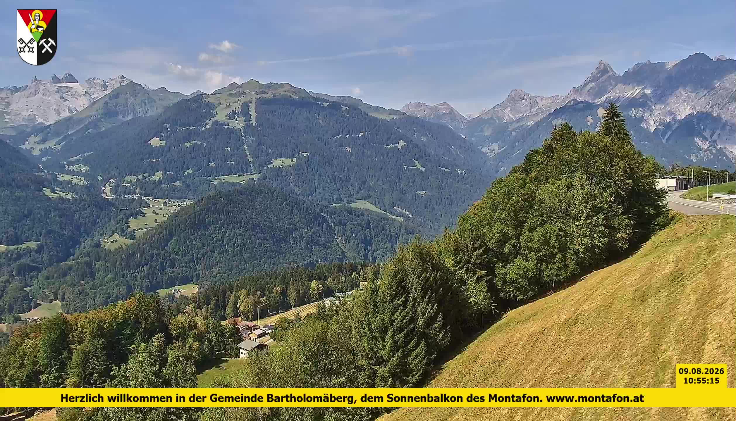 Bartholomäberg | Blick auf Schruns