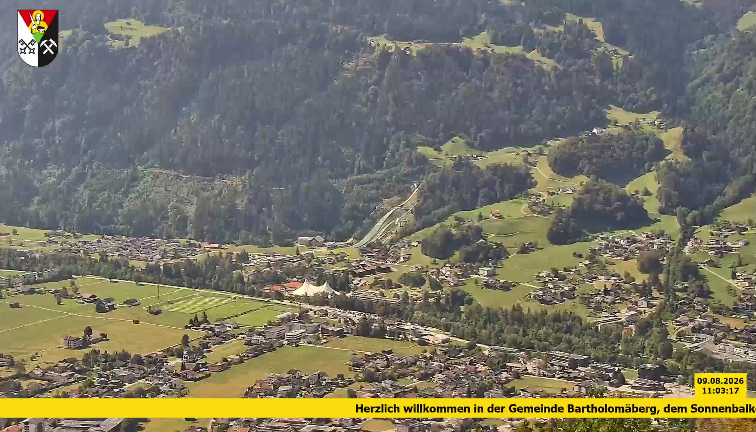 Bartholomäberg | Blick auf Schruns