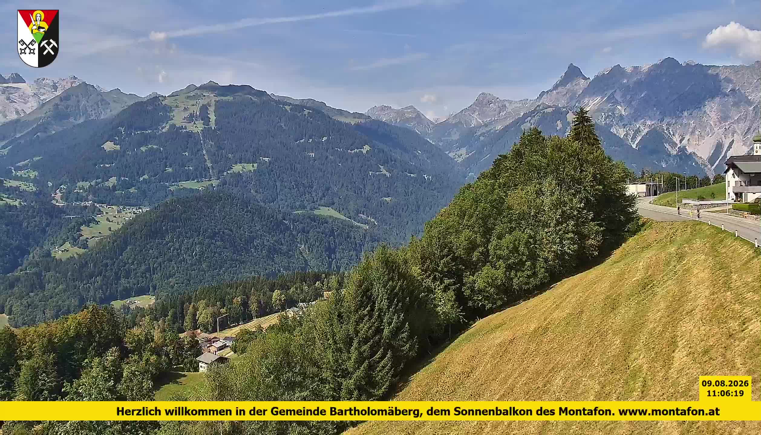 Bartholomäberg | Blick auf Schruns