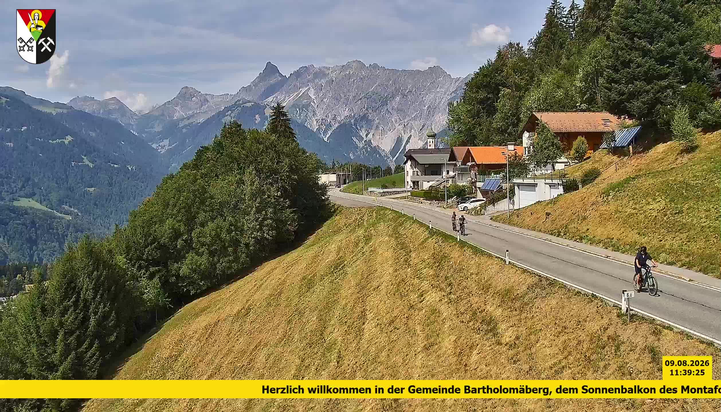 Bartholomäberg | Blick auf Schruns