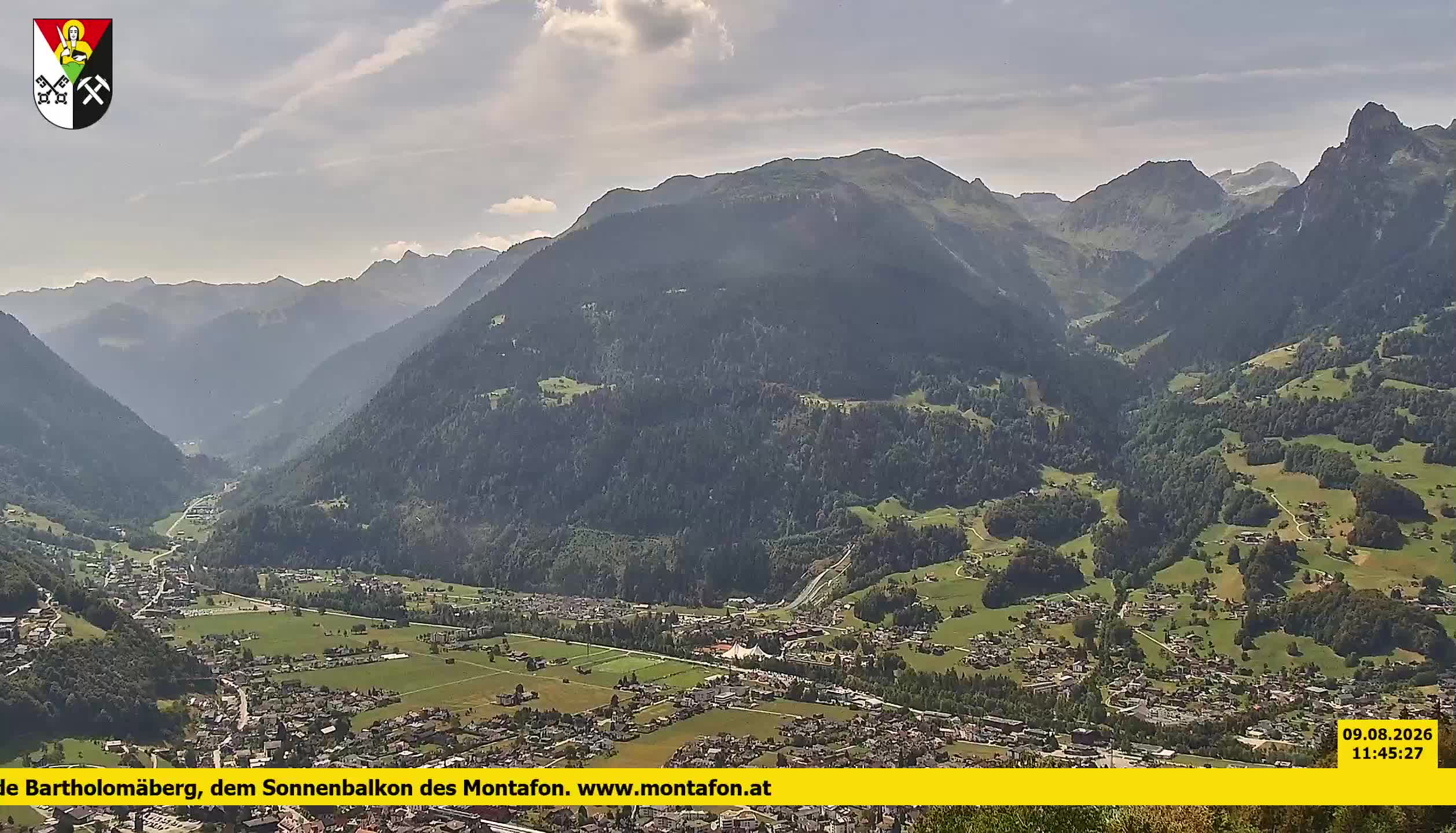 Bartholomäberg | Blick auf Schruns