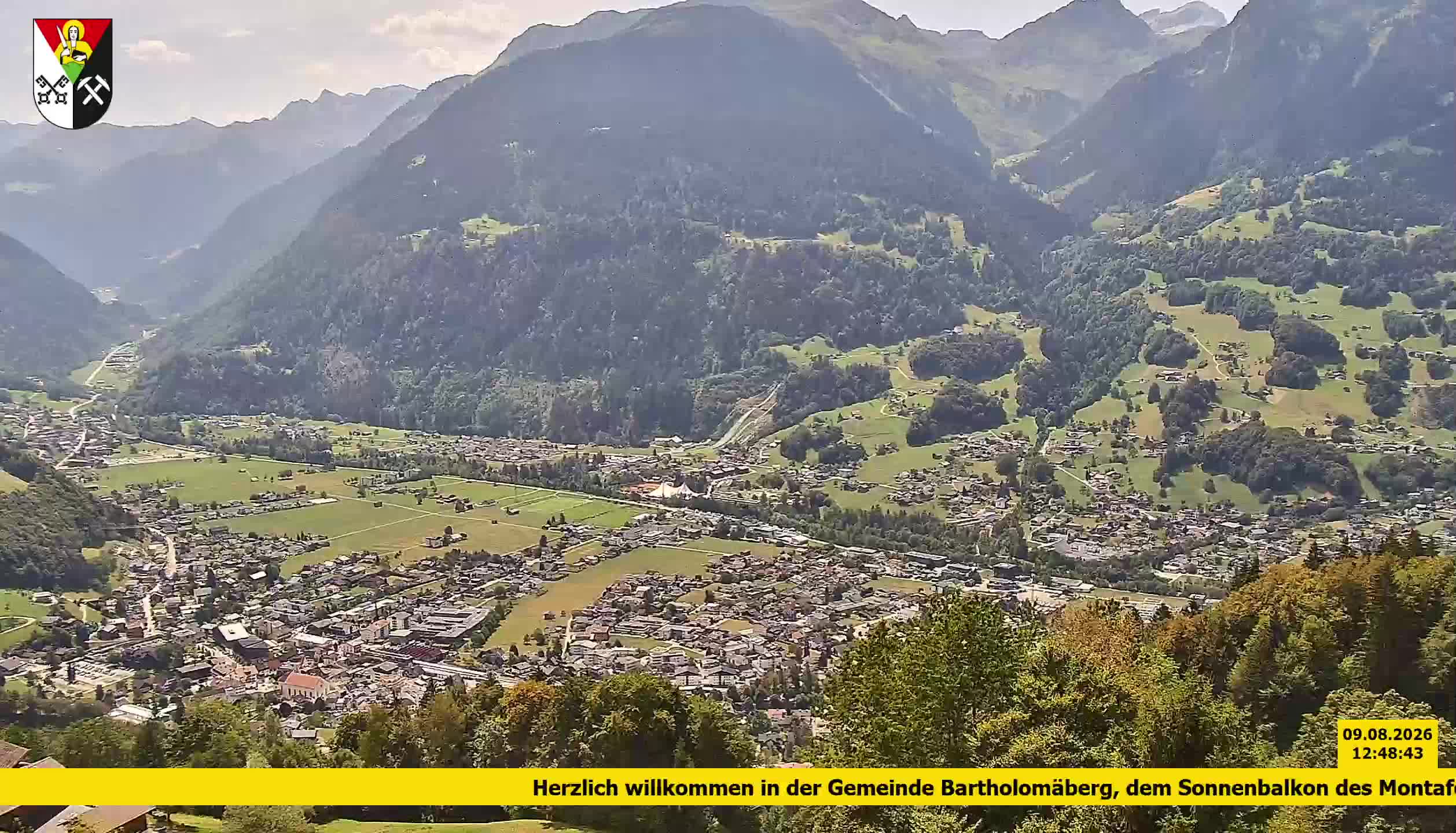 Bartholomäberg | Blick auf Schruns