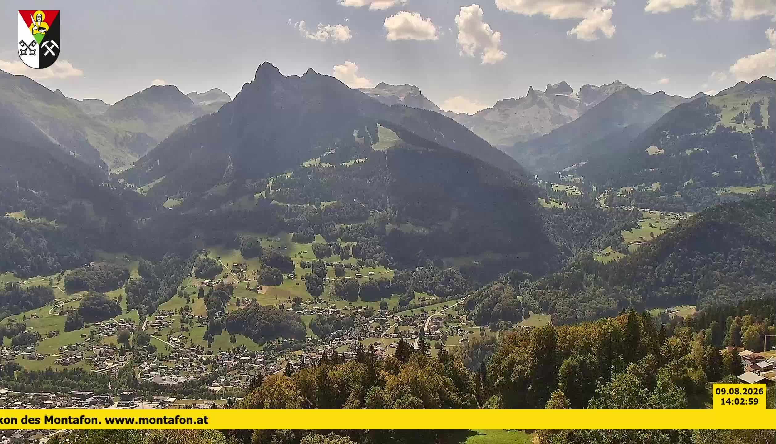 Bartholomäberg | Blick auf Schruns