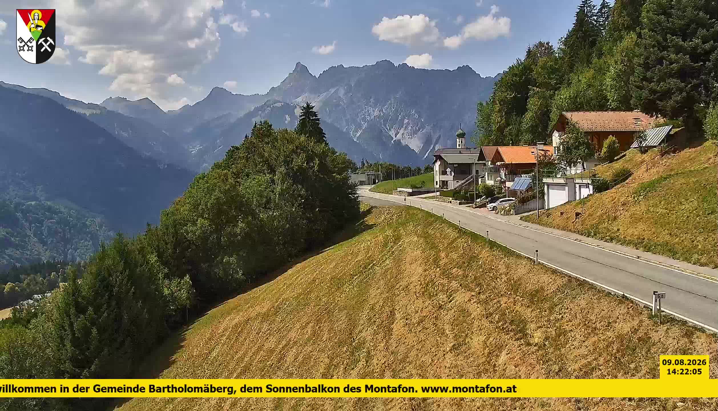 Bartholomäberg | Blick auf Schruns
