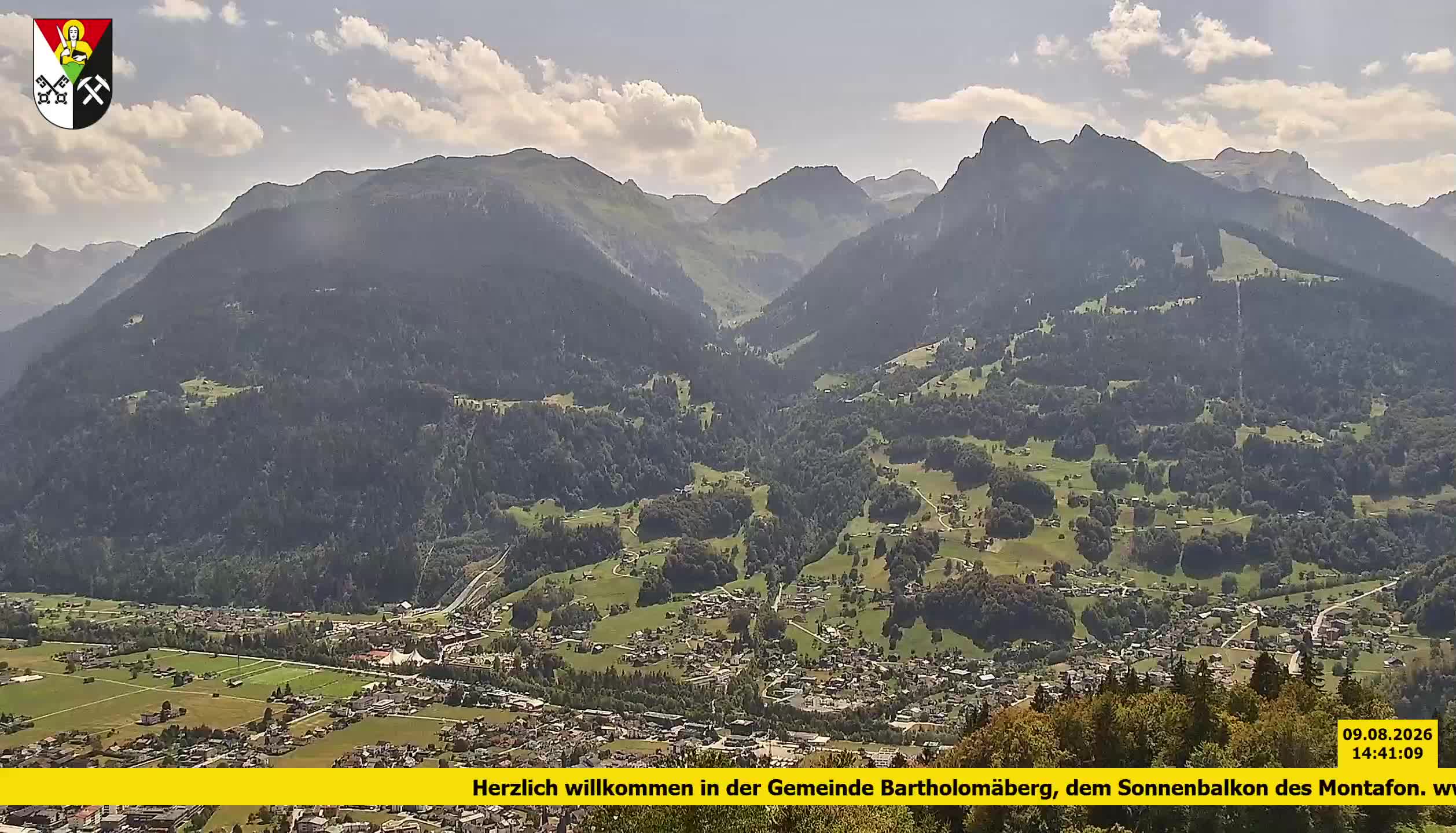 Bartholomäberg | Blick auf Schruns