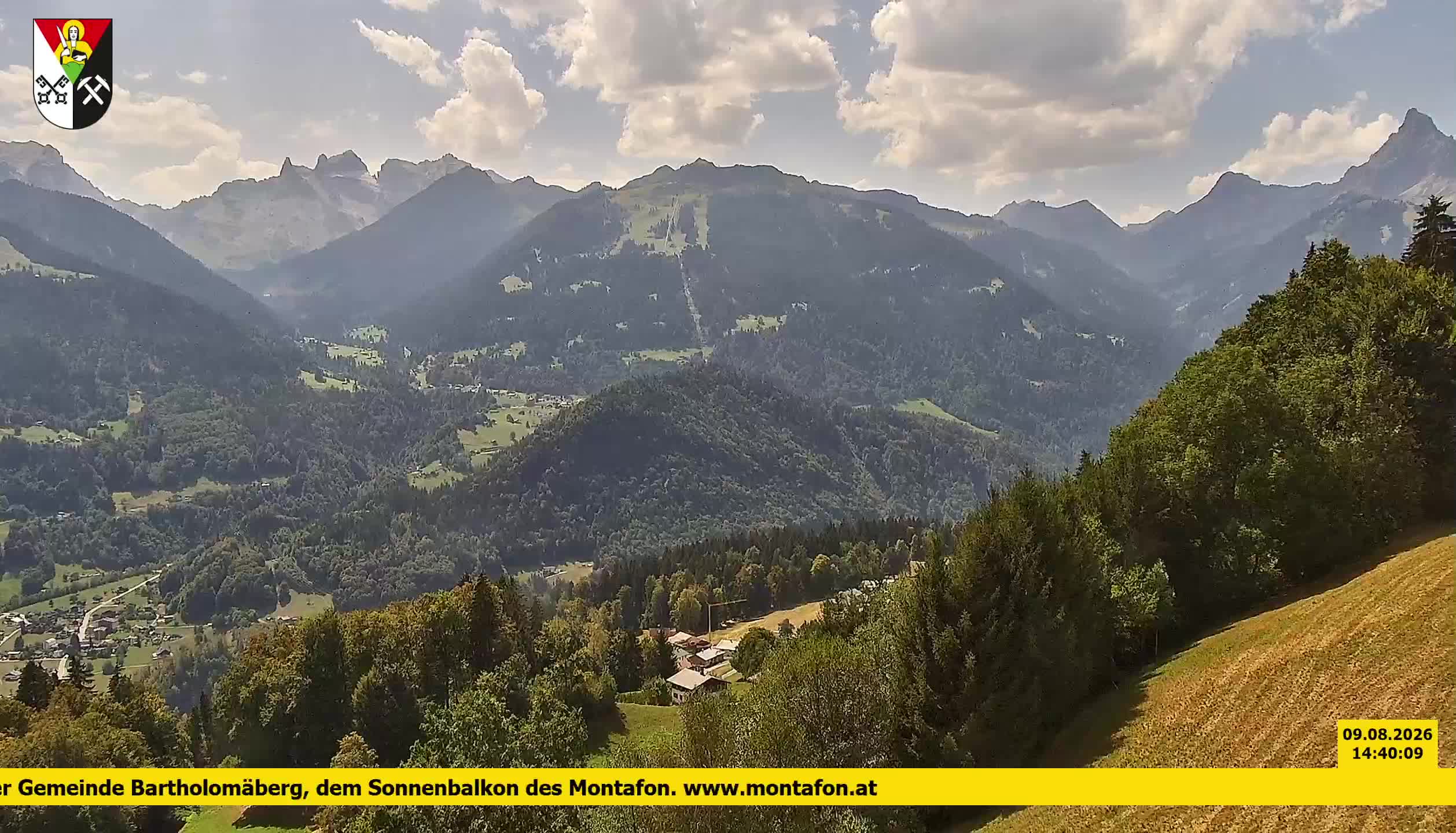 Bartholomäberg | Blick auf Schruns