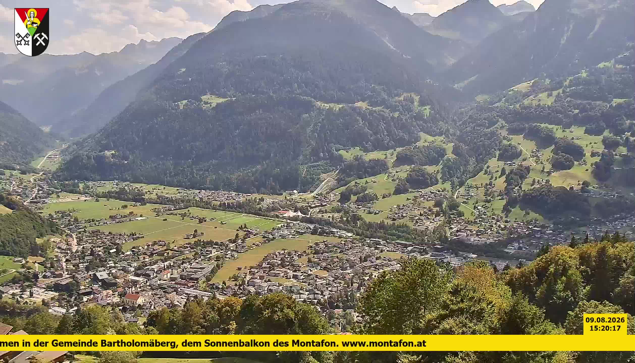 Bartholomäberg | Blick auf Schruns