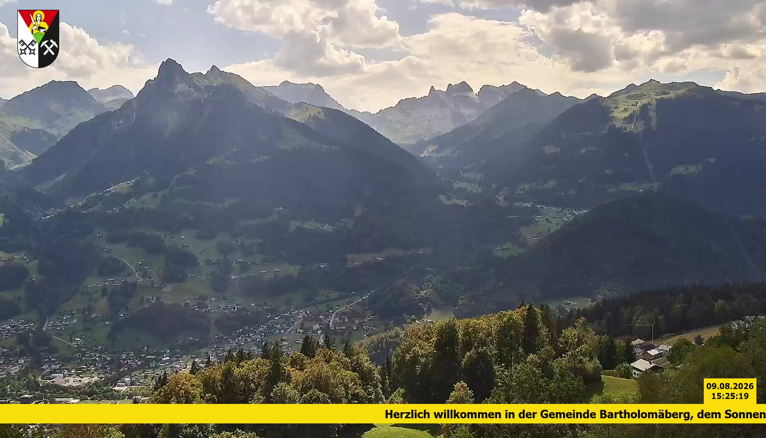 Bartholomäberg | Blick auf Schruns
