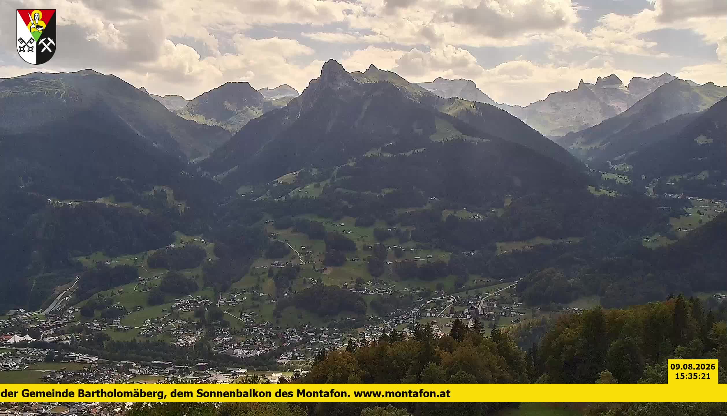 Bartholomäberg | Blick auf Schruns