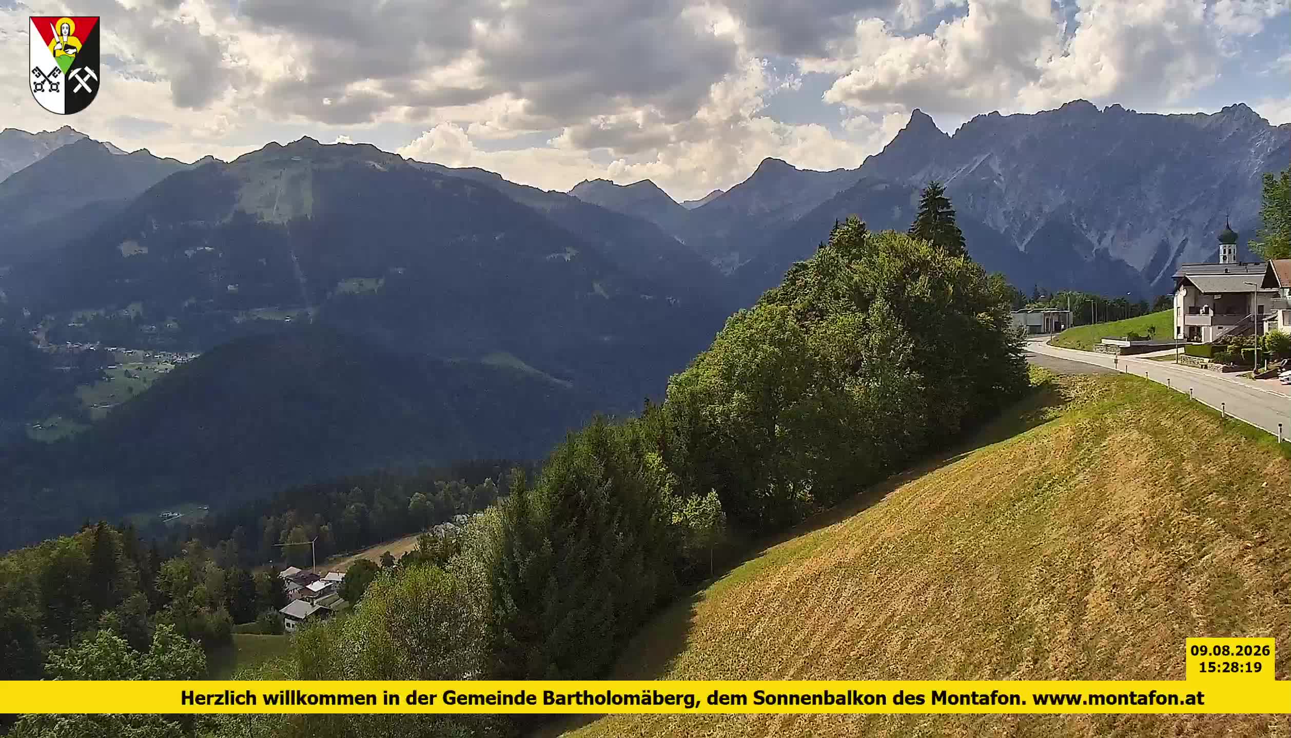 Bartholomäberg | Blick auf Schruns