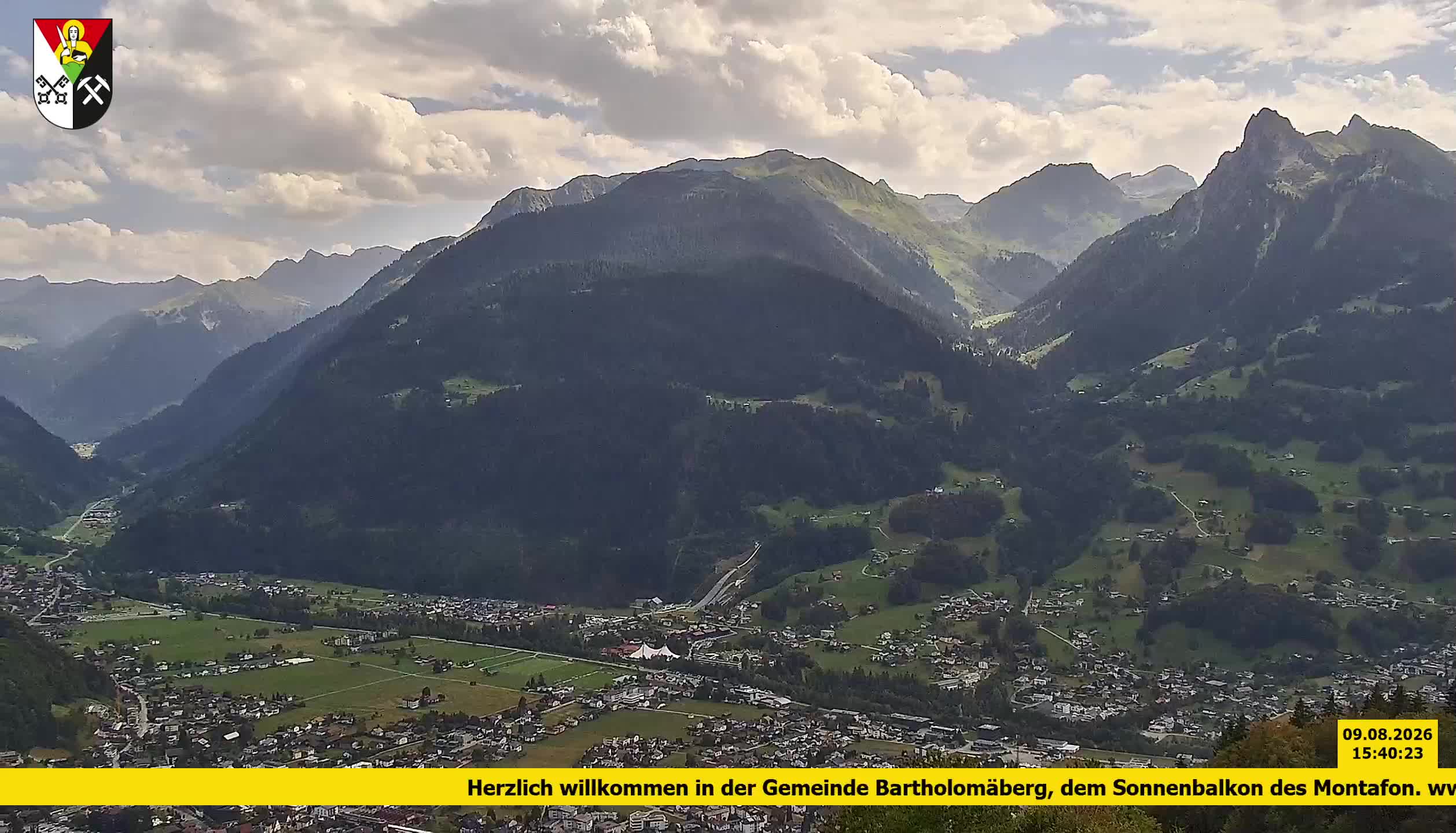 Bartholomäberg | Blick auf Schruns