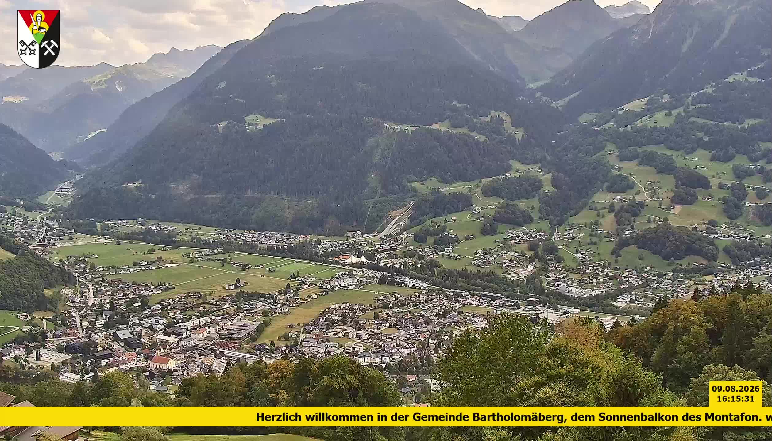 Bartholomäberg | Blick auf Schruns