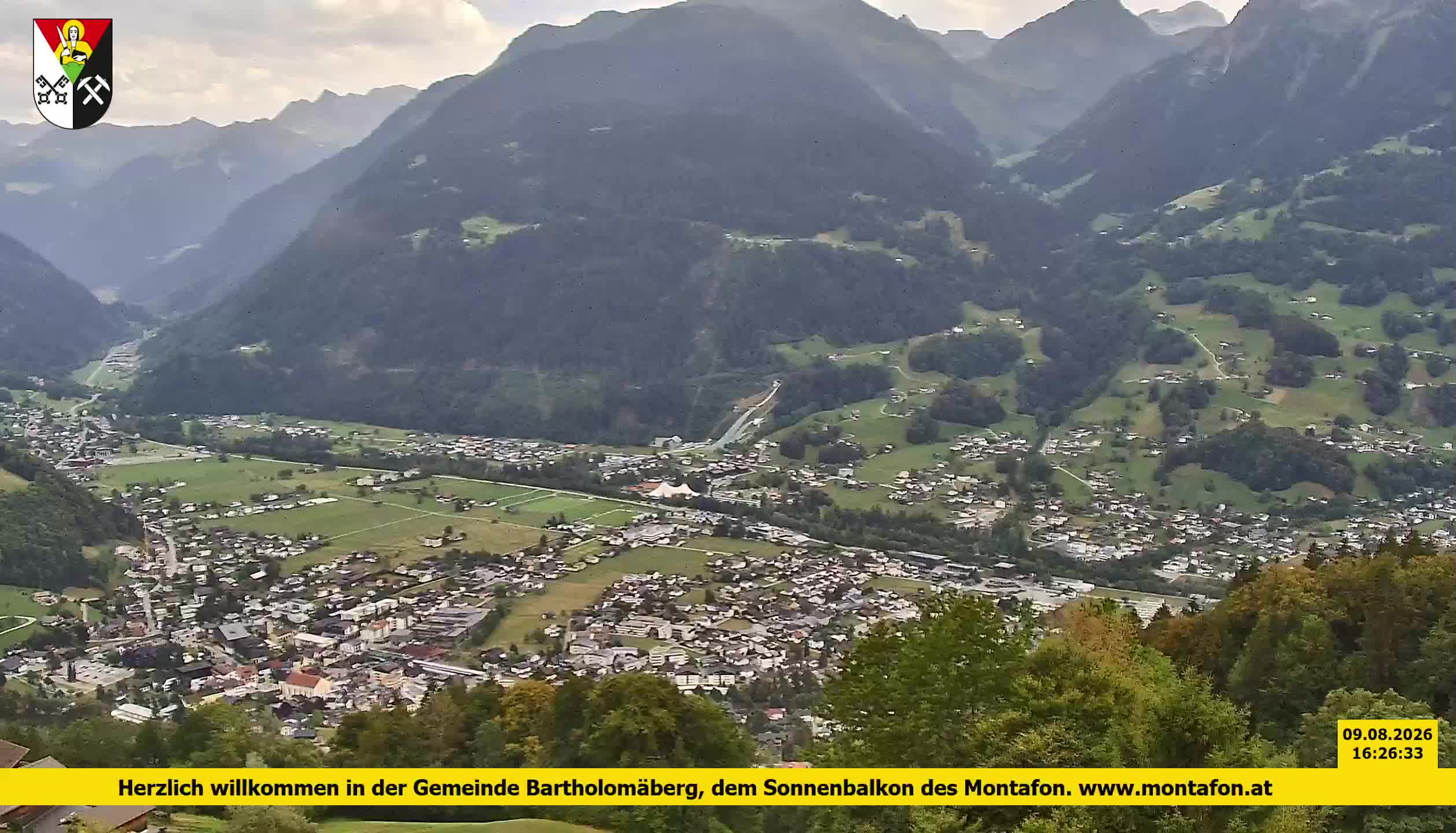 Bartholomäberg | Blick auf Schruns
