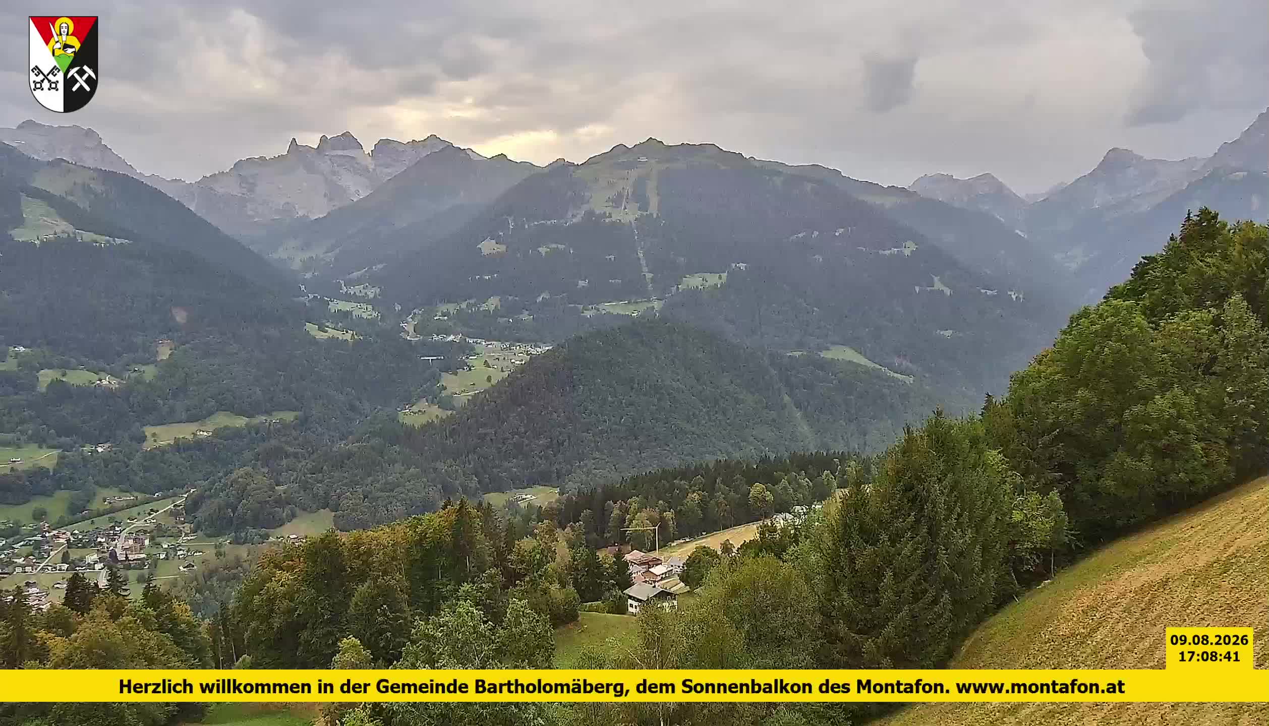 Bartholomäberg | Blick auf Schruns