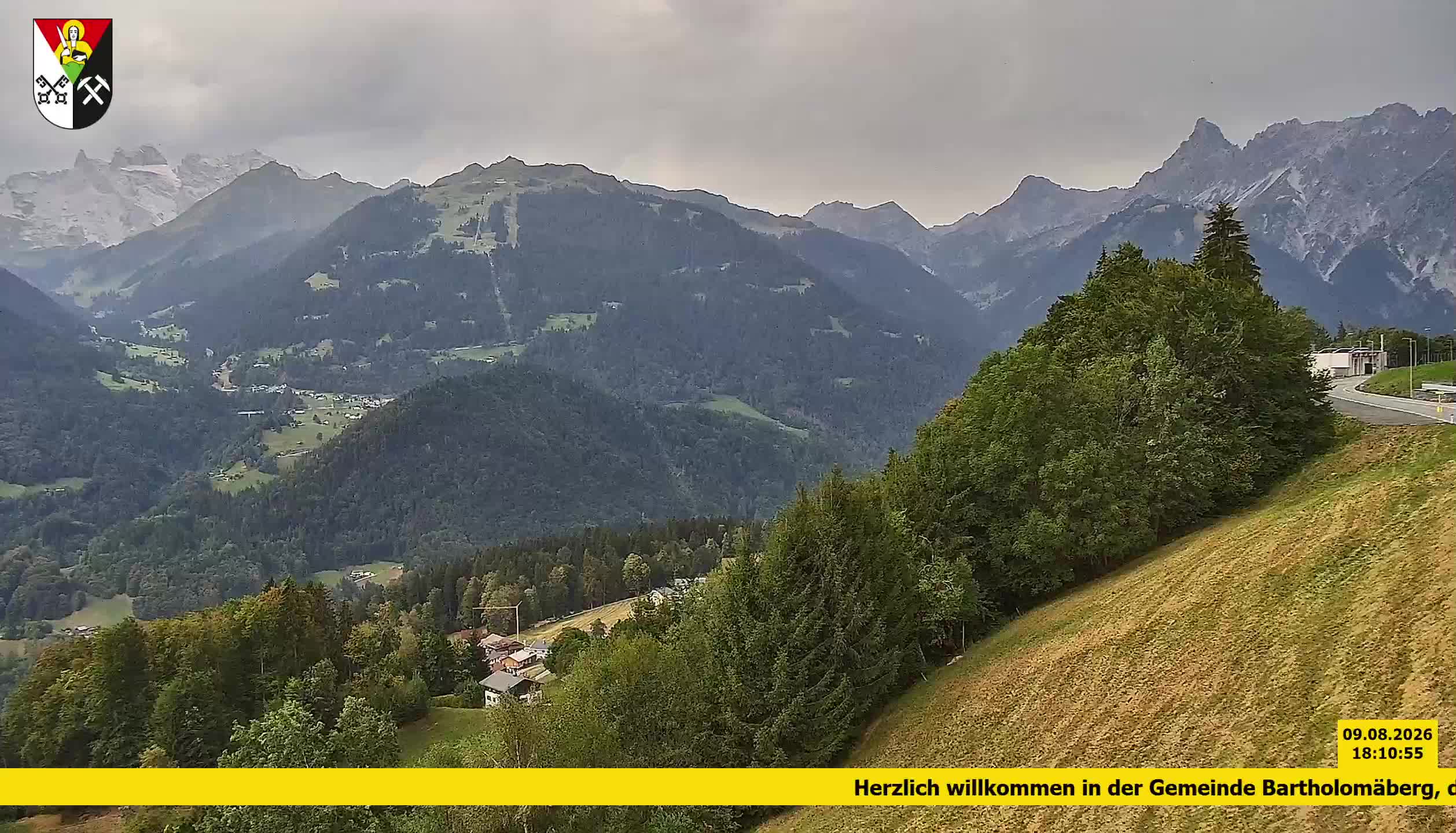 Bartholomäberg | Blick auf Schruns