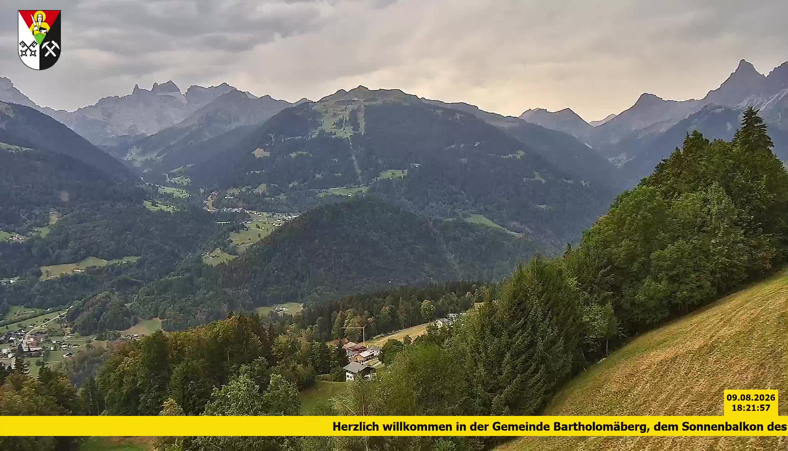 Bartholomäberg | Blick auf Schruns