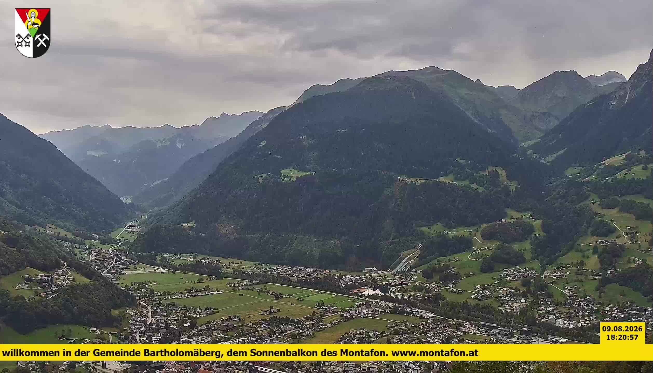 Bartholomäberg | Blick auf Schruns