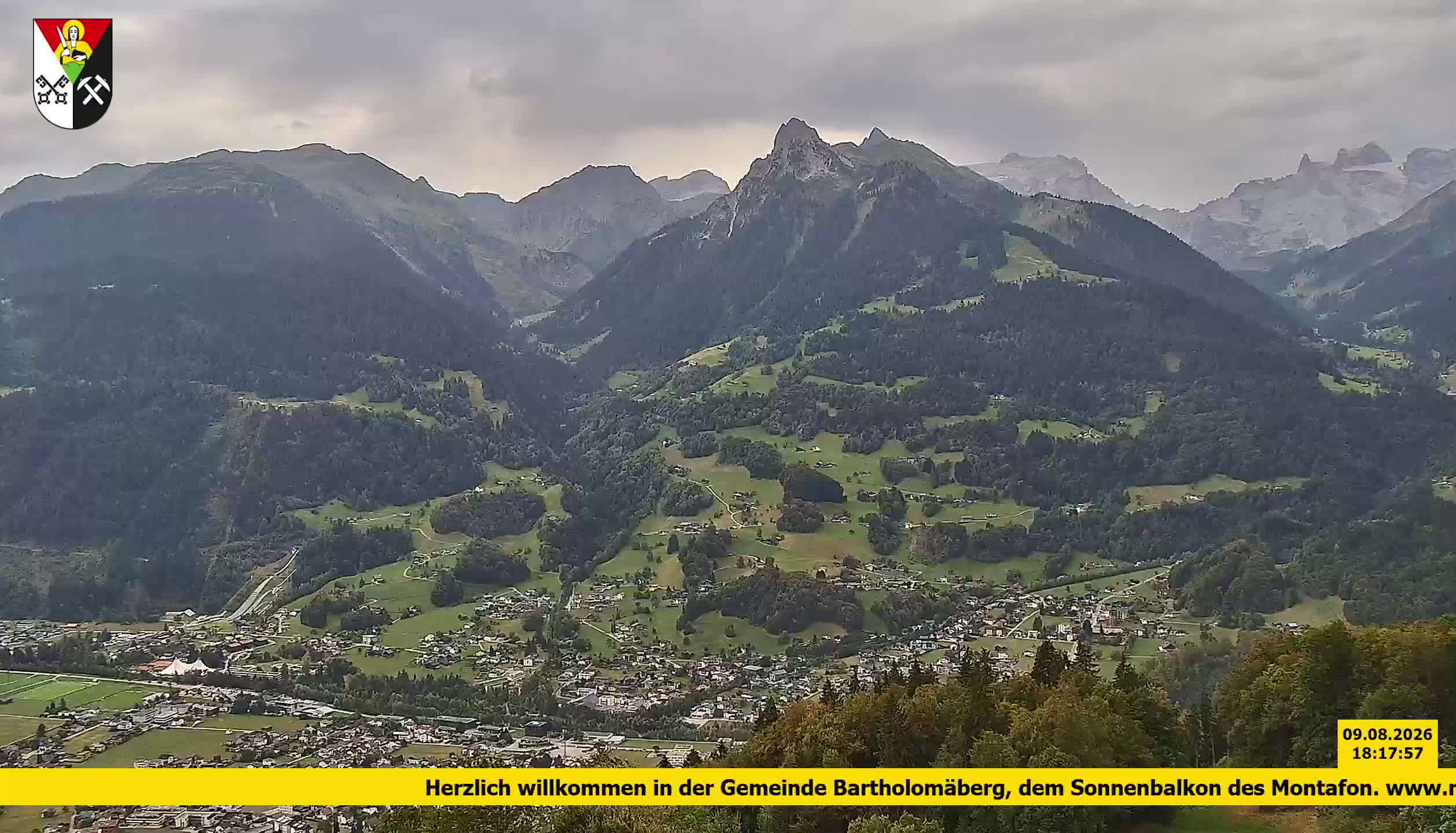 Bartholomäberg | Blick auf Schruns